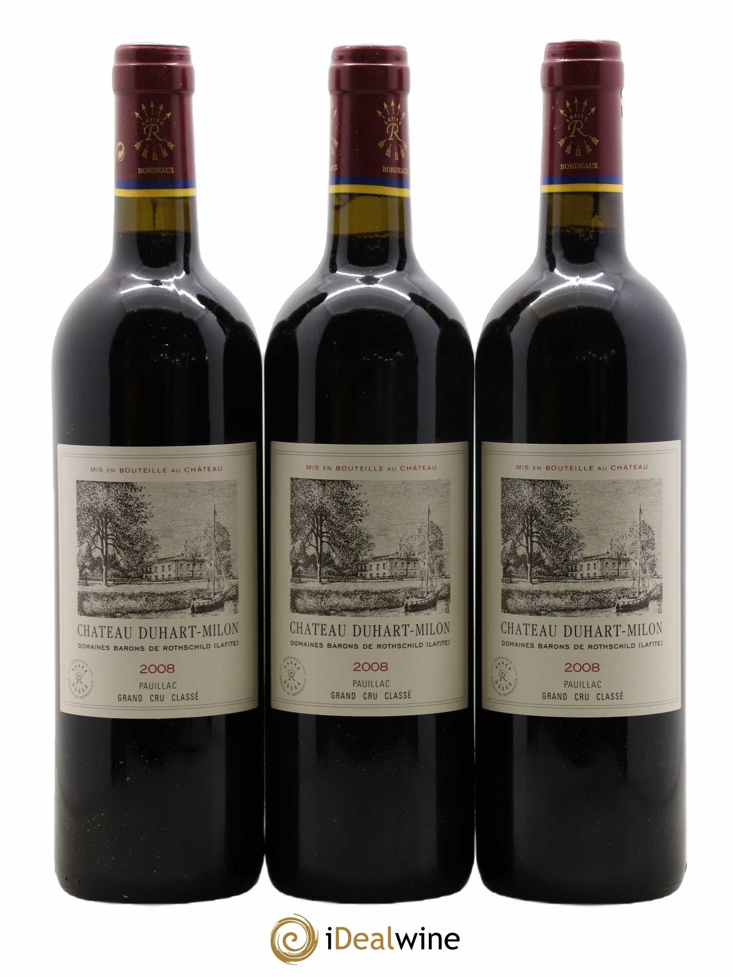 Château Duhart-Milon 4ème Grand Cru Classé 2008 - Lot de 6 bouteilles - 2