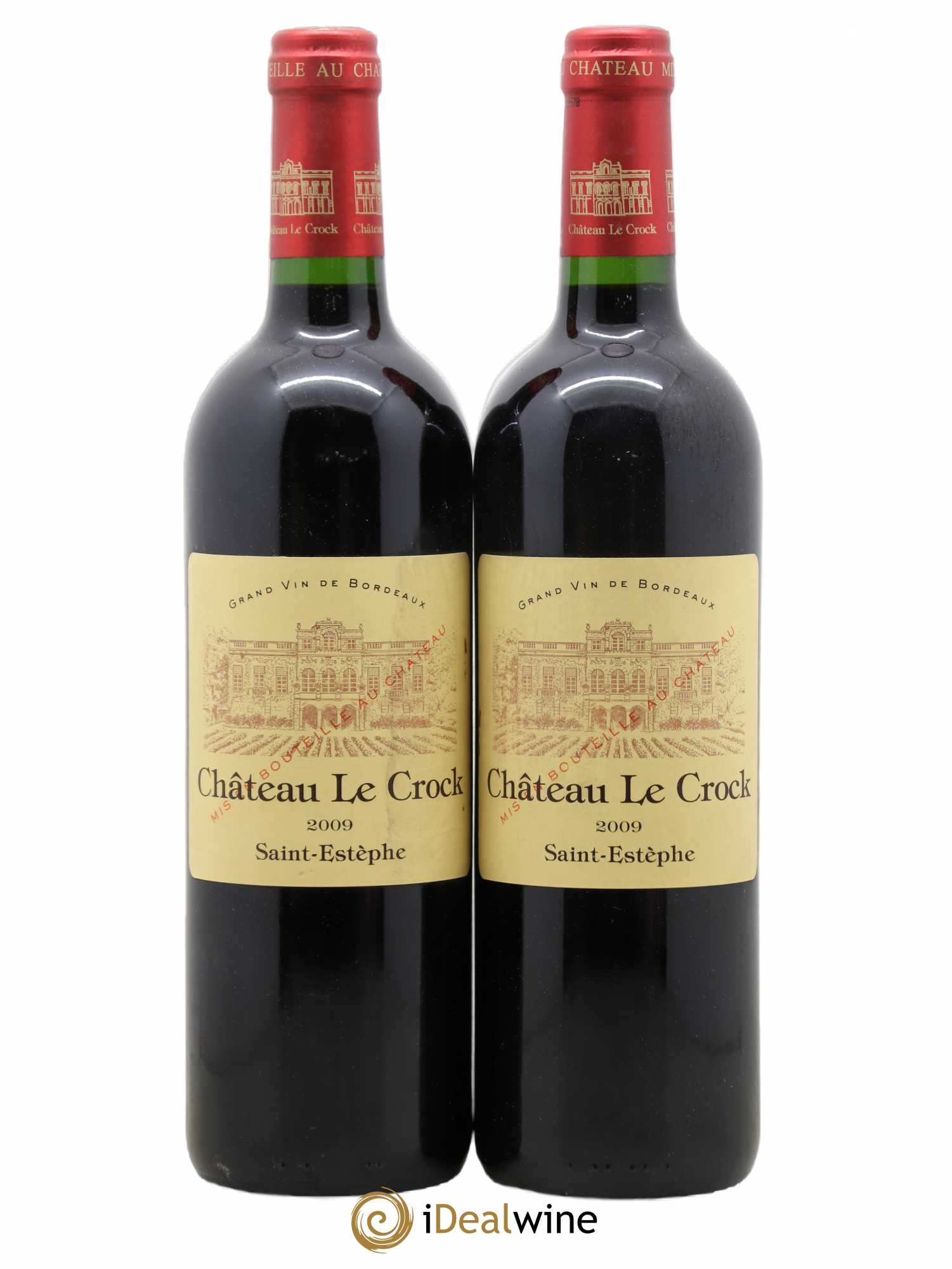 Château le Crock Cru Bourgeois 2009 - Lot de 2 bouteilles - 0