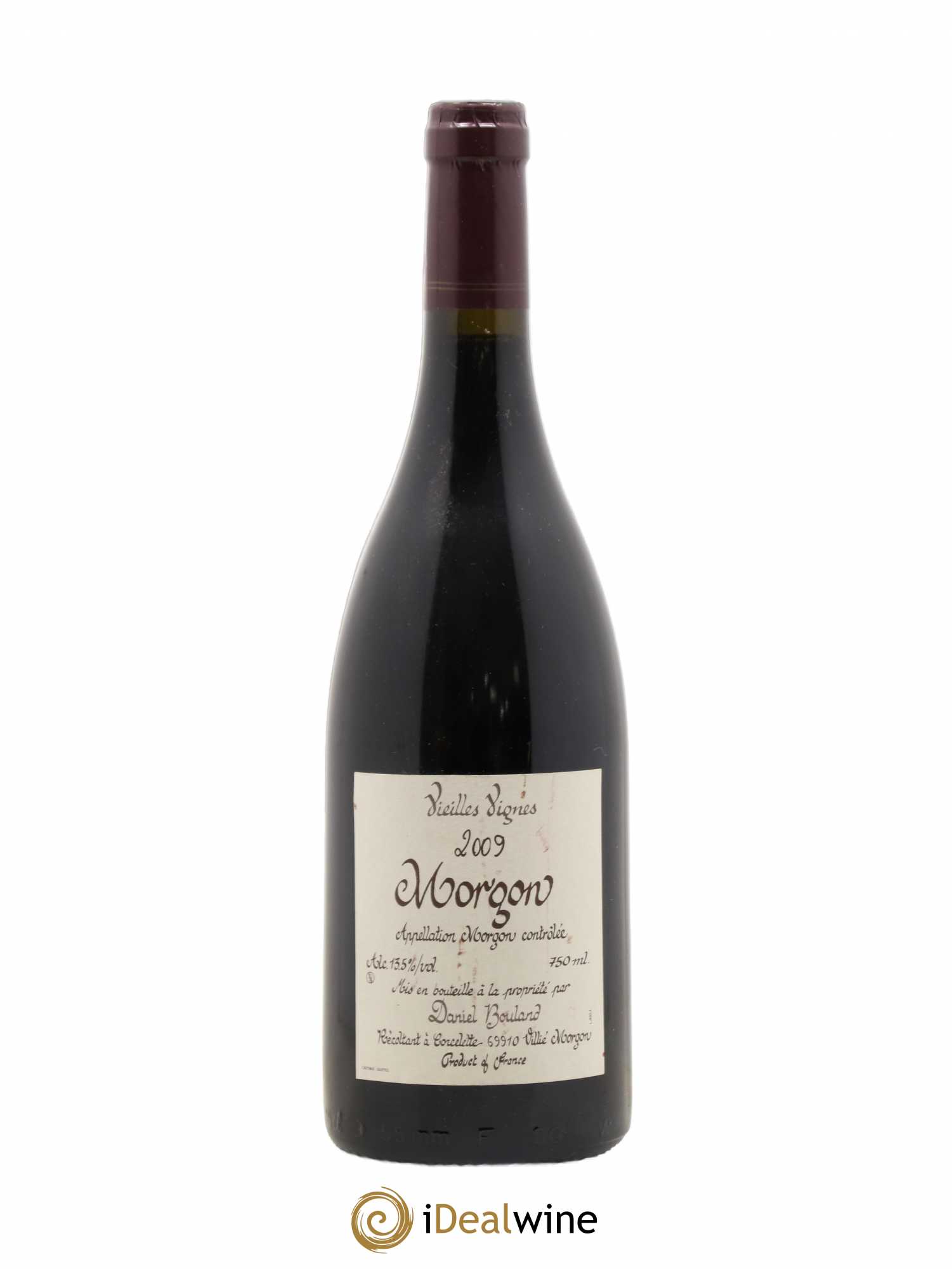 Morgon Vieilles Vignes Daniel Bouland (Domaine) 2009 - Lot de 1 bouteille - 0