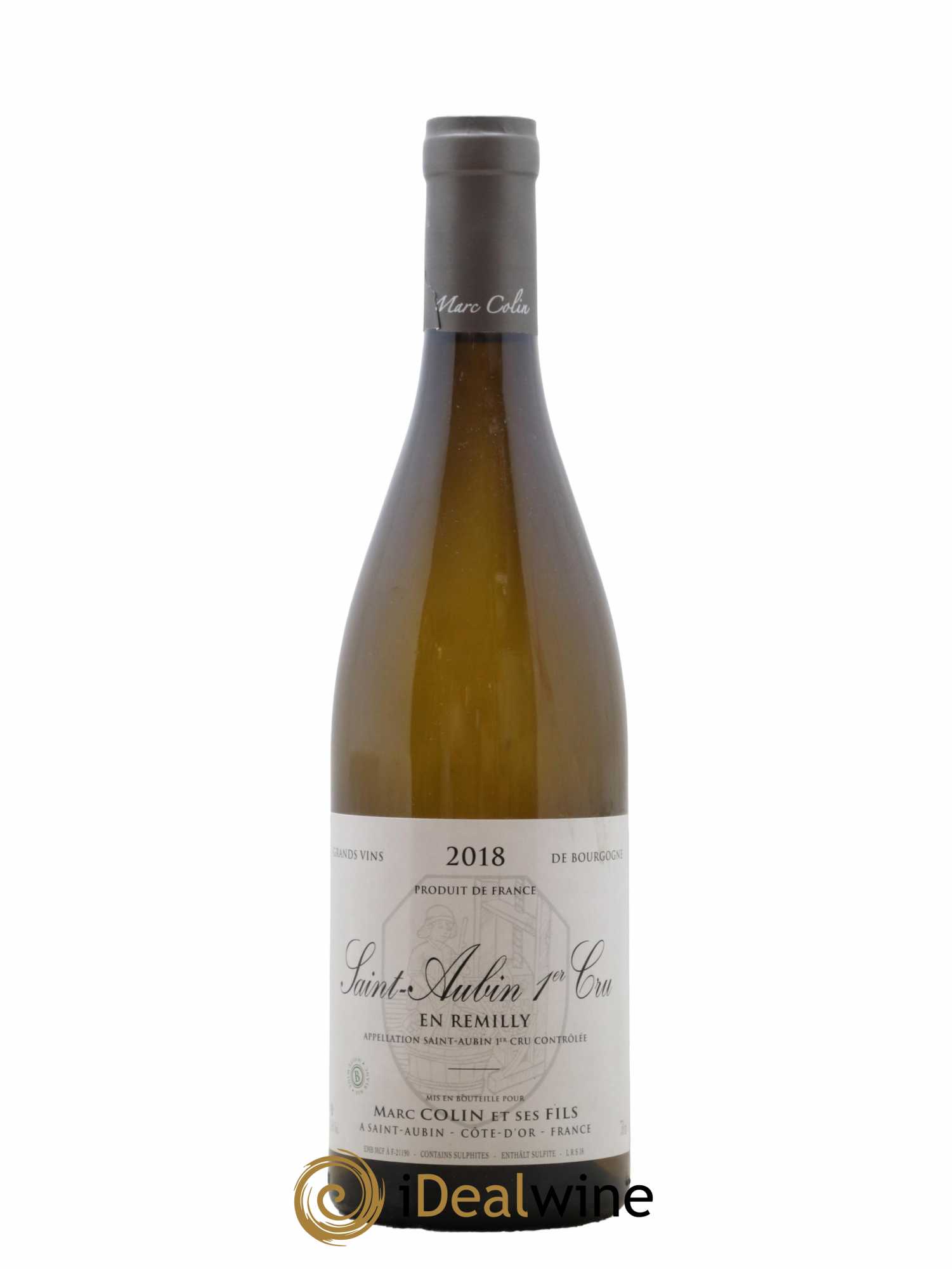 Saint-Aubin 1er Cru En Rémilly Marc Colin & Fils 2018 - Lot de 1 bouteille - 0