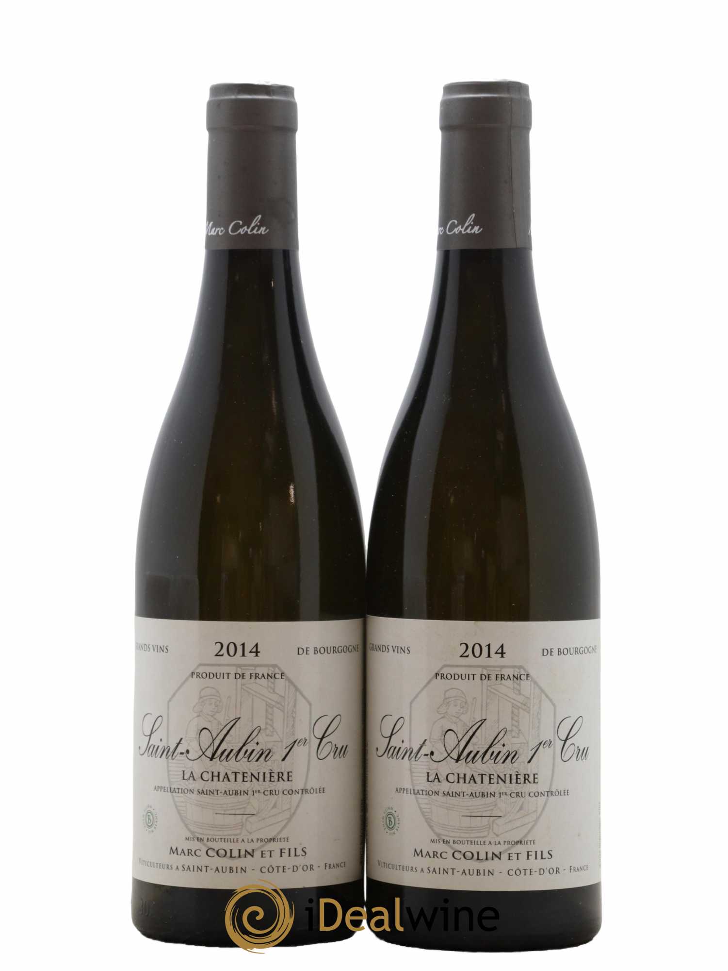 Saint-Aubin 1er Cru La Chatenière Marc Colin & Fils 2014 - Lot de 2 bouteilles - 0