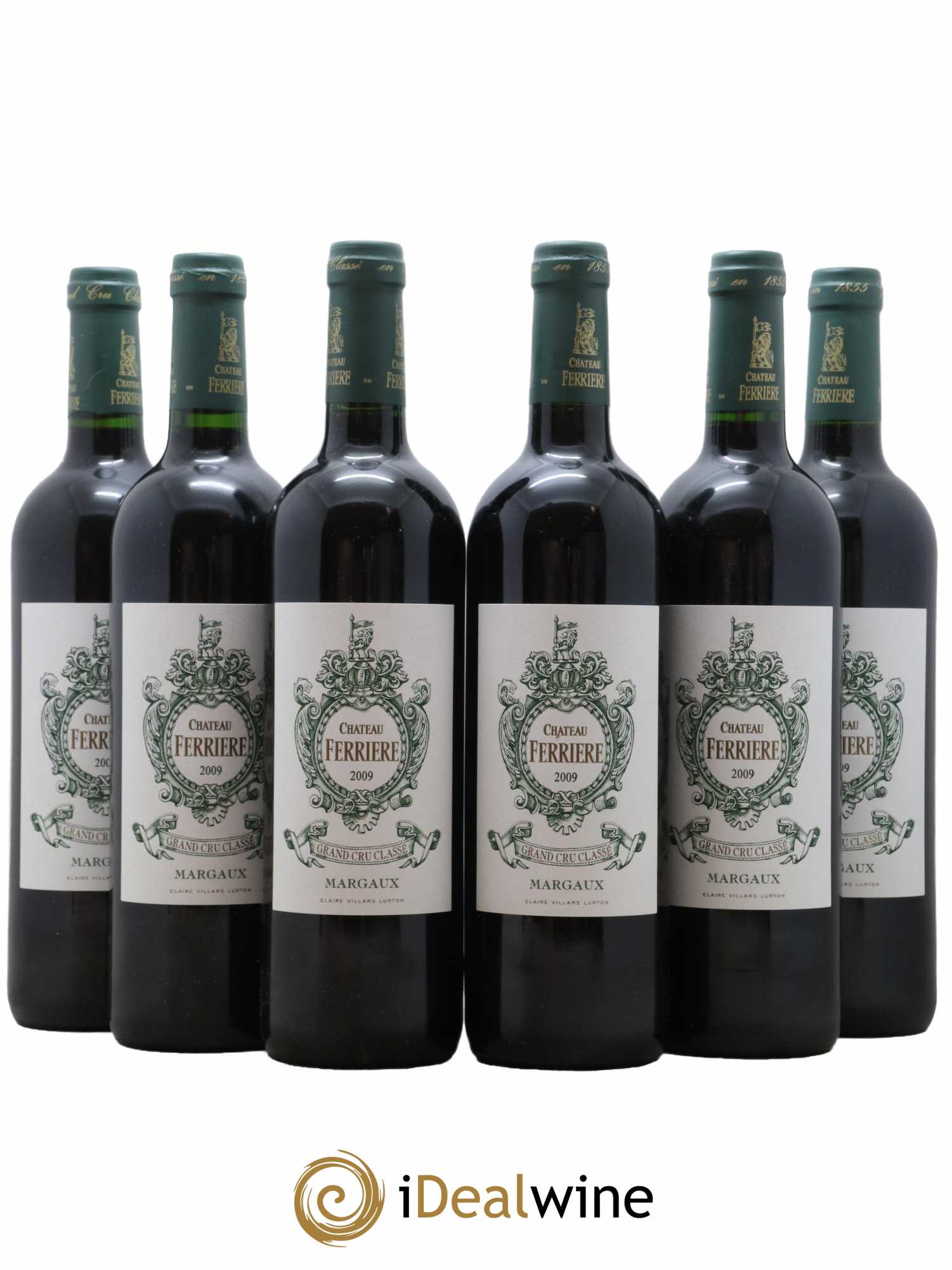 Château Ferrière 3ème Grand Cru Classé 2009 - Lot de 6 bouteilles - 0