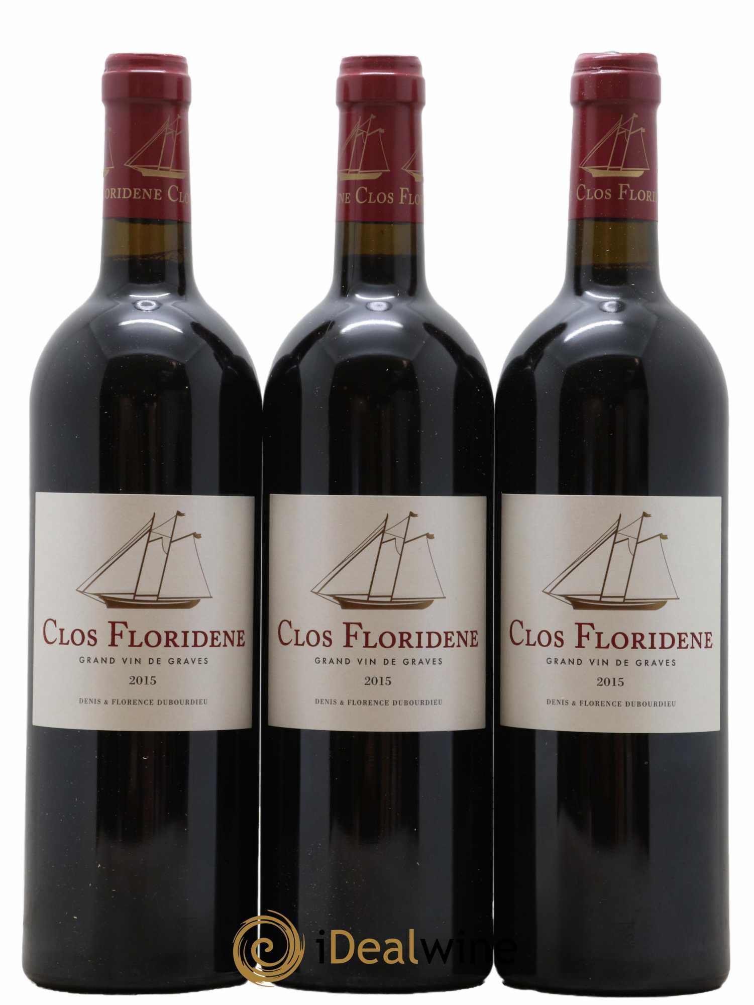 Clos Floridène 2015 - Lot de 6 bouteilles - 1