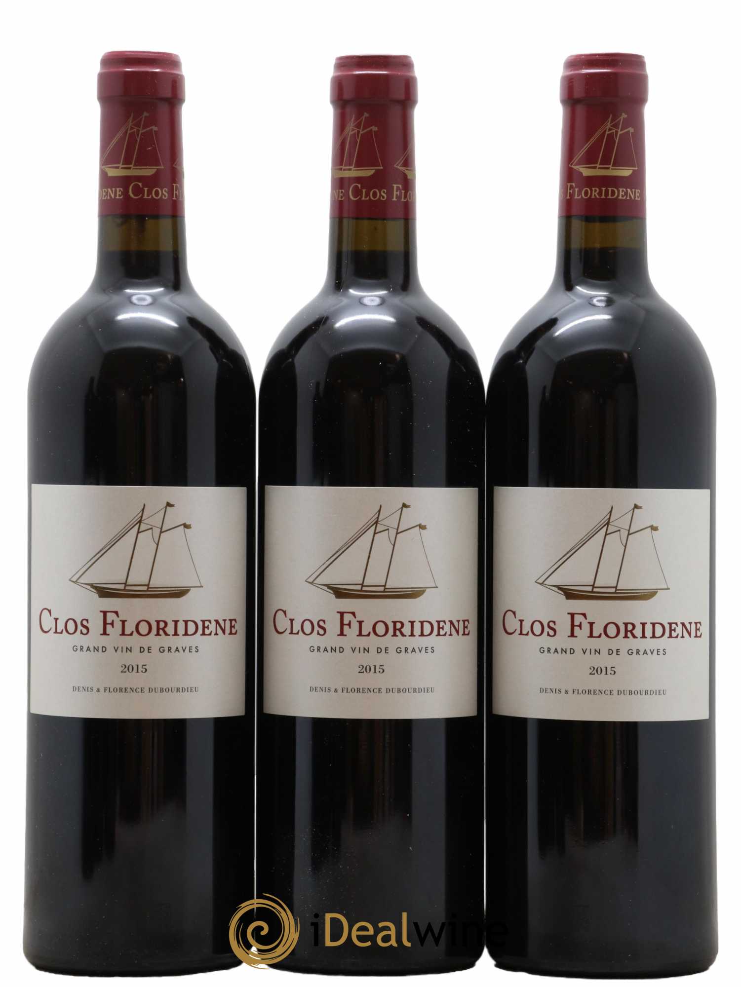 Clos Floridène 2015 - Lot de 6 bouteilles - 2