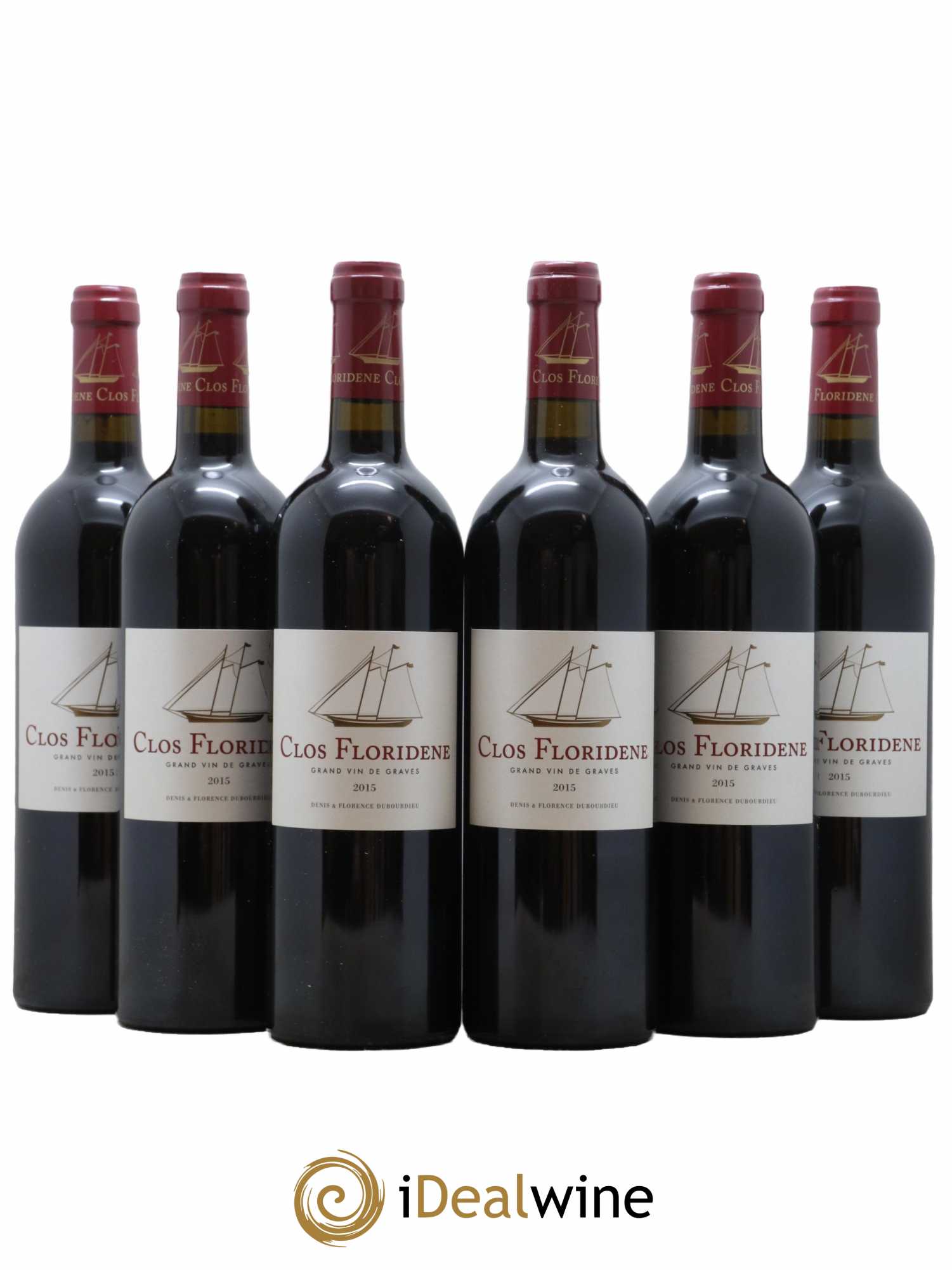 Clos Floridène 2015 - Lot de 6 bouteilles - 0