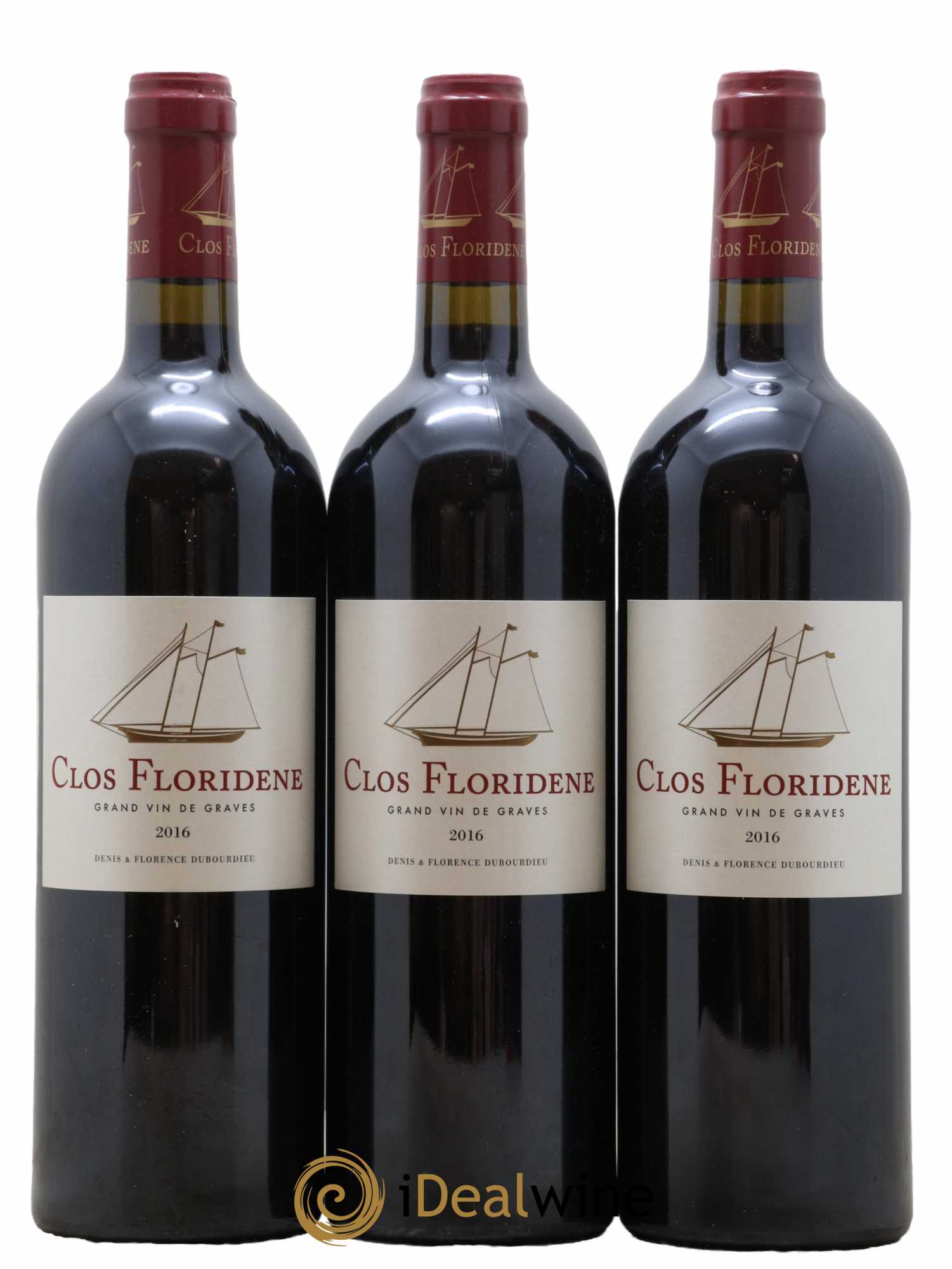 Clos Floridène 2016 - Lot de 6 bouteilles - 2