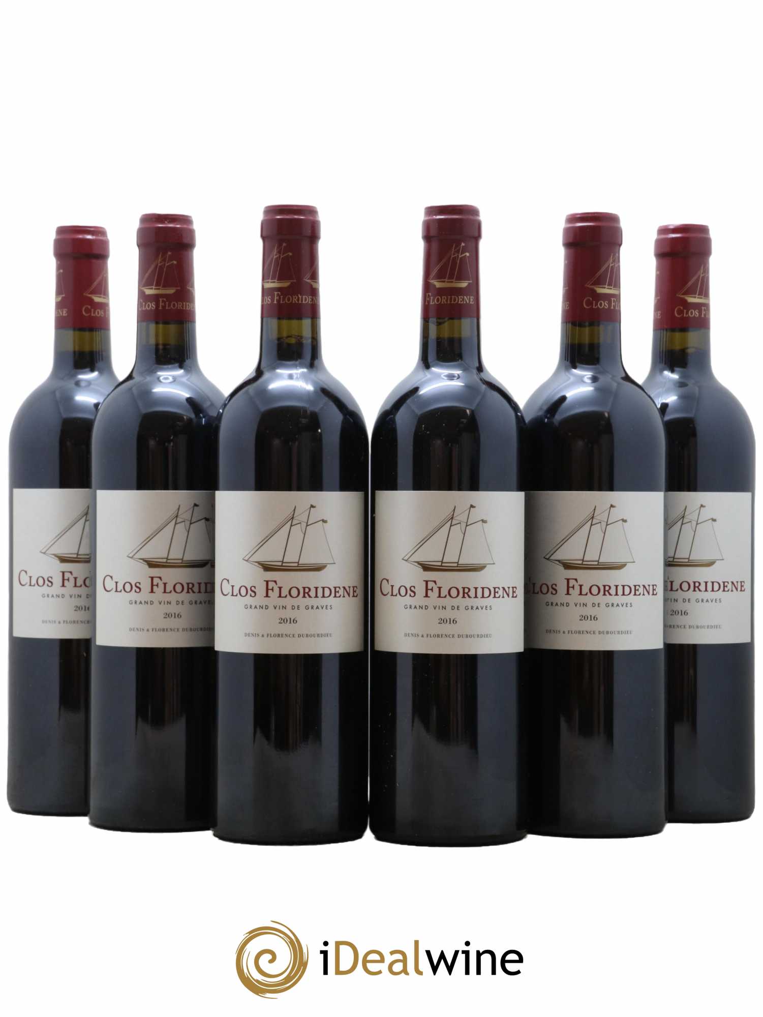 Clos Floridène 2016 - Lot de 6 bouteilles - 0