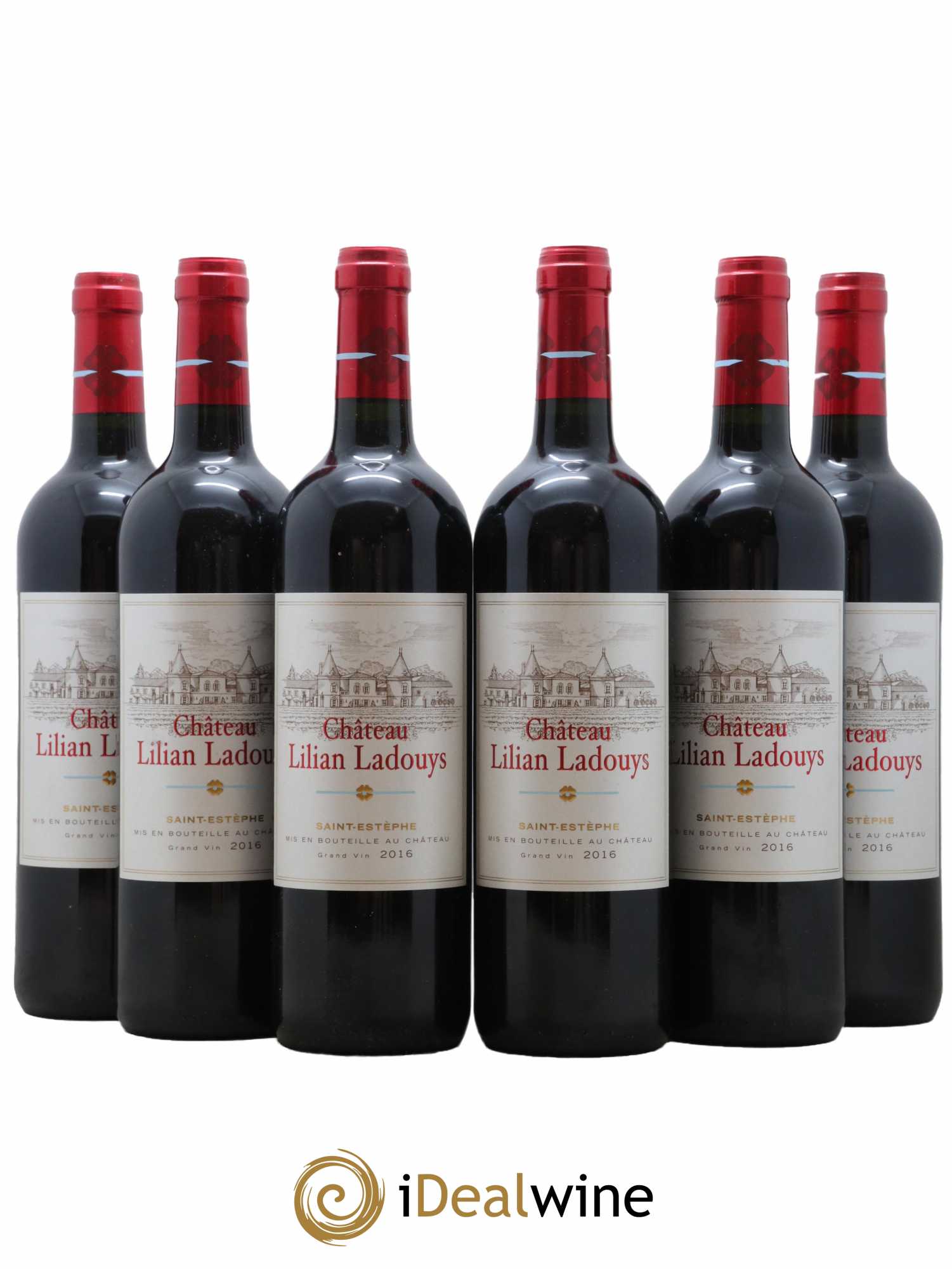 Château Lilian Ladouys Cru Bourgeois 2016 - Lot de 6 bouteilles - 0