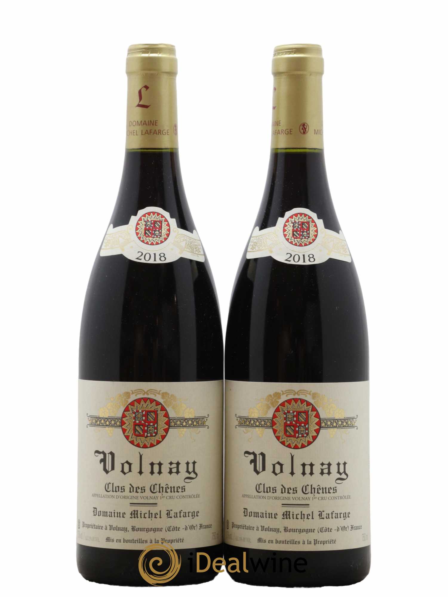 Volnay 1er Cru Clos des Chênes Lafarge (Domaine) 2018 - Lot de 2 bouteilles - 0