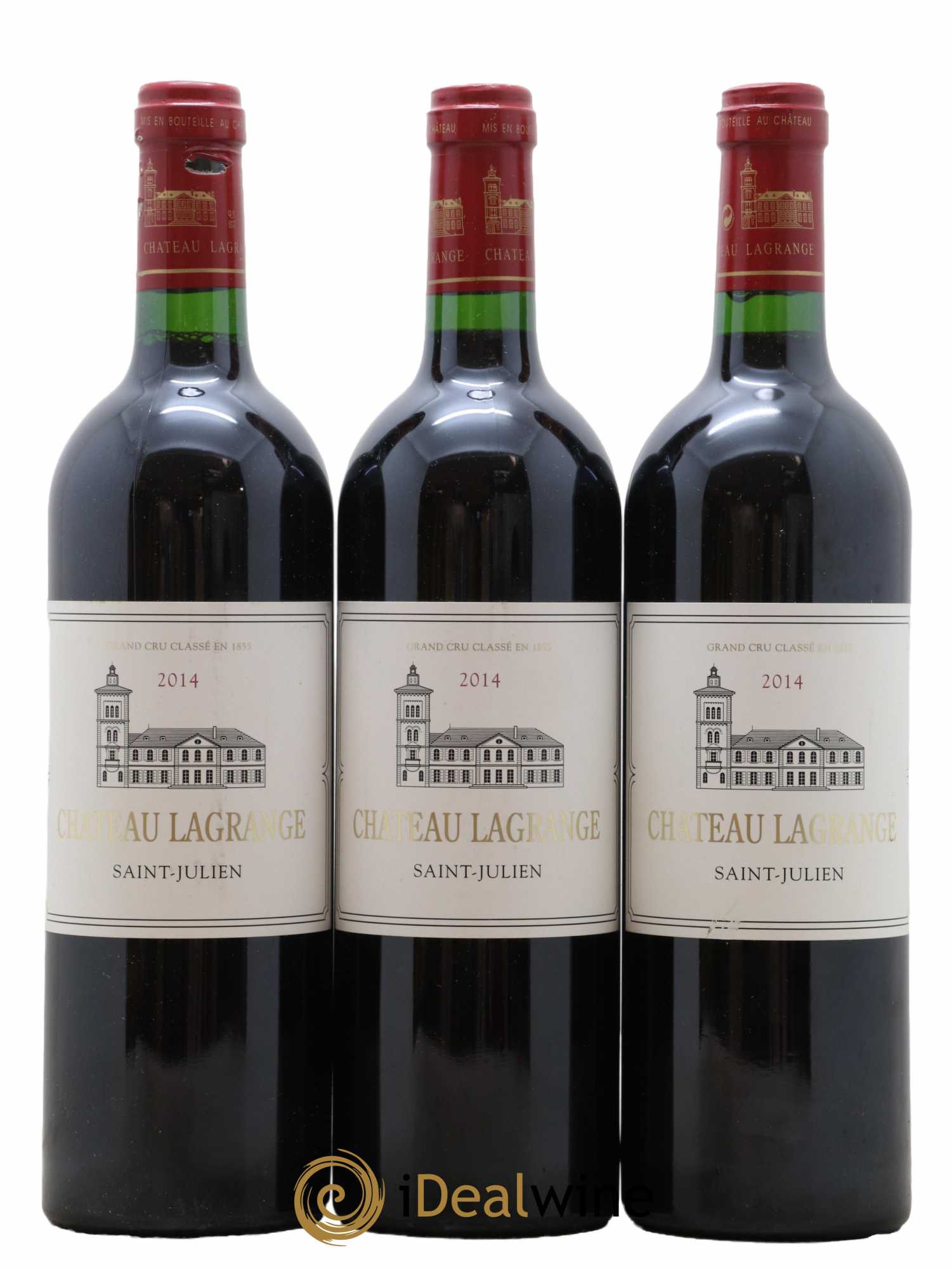Château Lagrange 3ème Grand Cru Classé 2014 - Lot de 3 bouteilles - 0