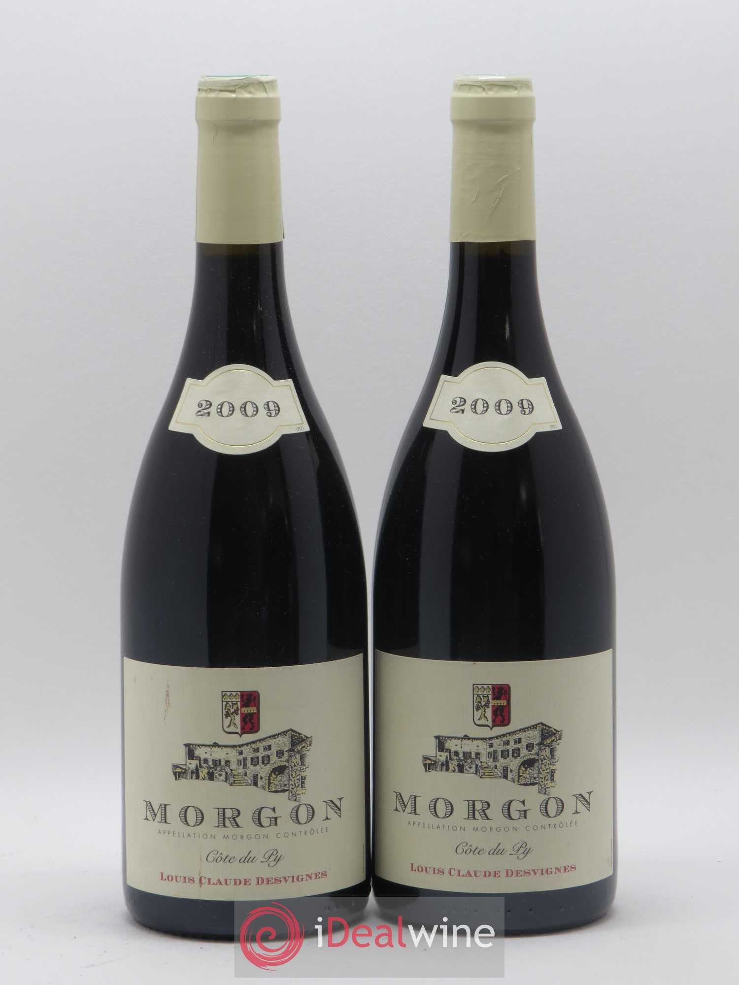 Morgon Côte du Py Louis-Claude Desvignes 2009 - Lot de 2 bouteilles - 0