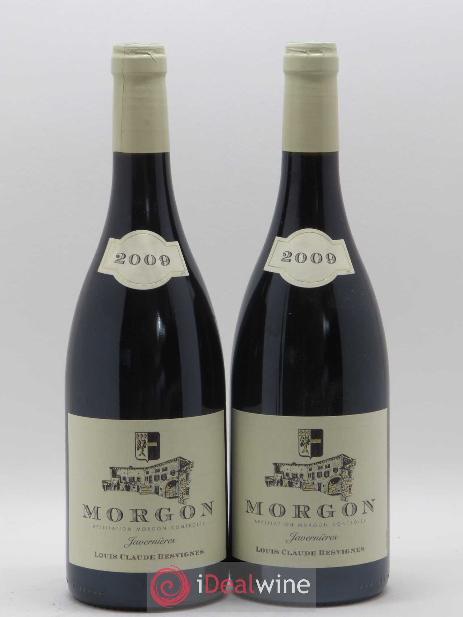Morgon Côte de Py Javernières Louis-Claude Desvignes 2009 - Lot de 2 bouteilles - 0