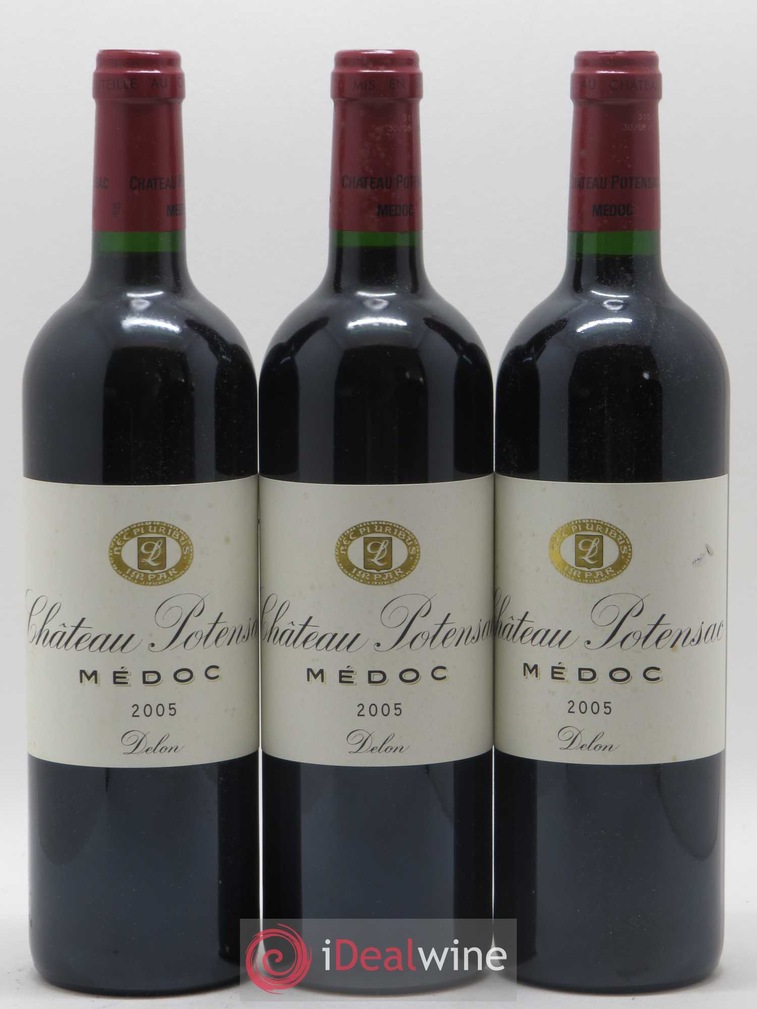 Château Potensac 2005 - Lot de 3 bouteilles - 0