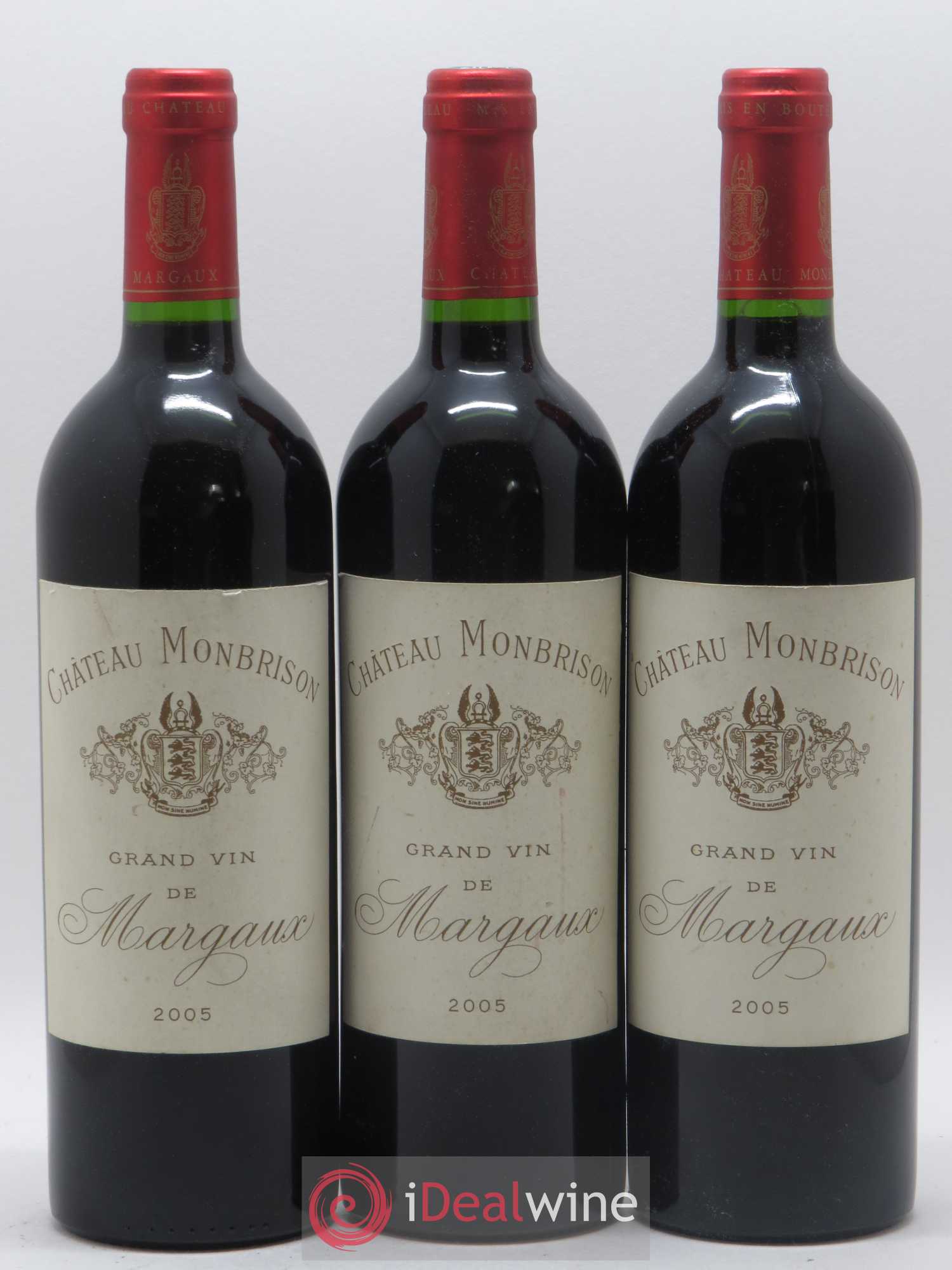 Château Monbrison 2005 - Lot de 3 bouteilles - 0