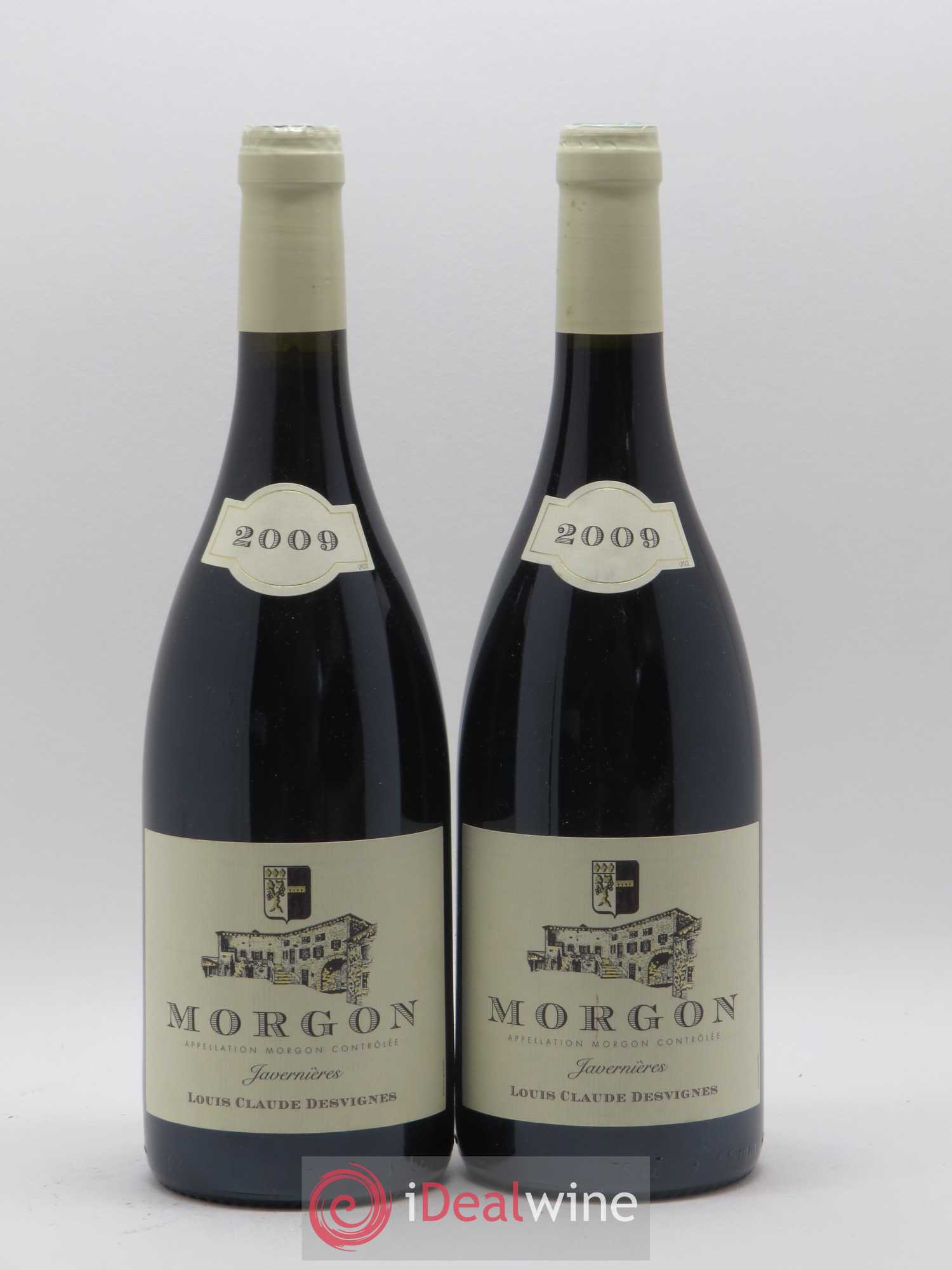 Morgon Côte de Py Javernières Louis-Claude Desvignes 2009 - Lot de 2 bouteilles - 0