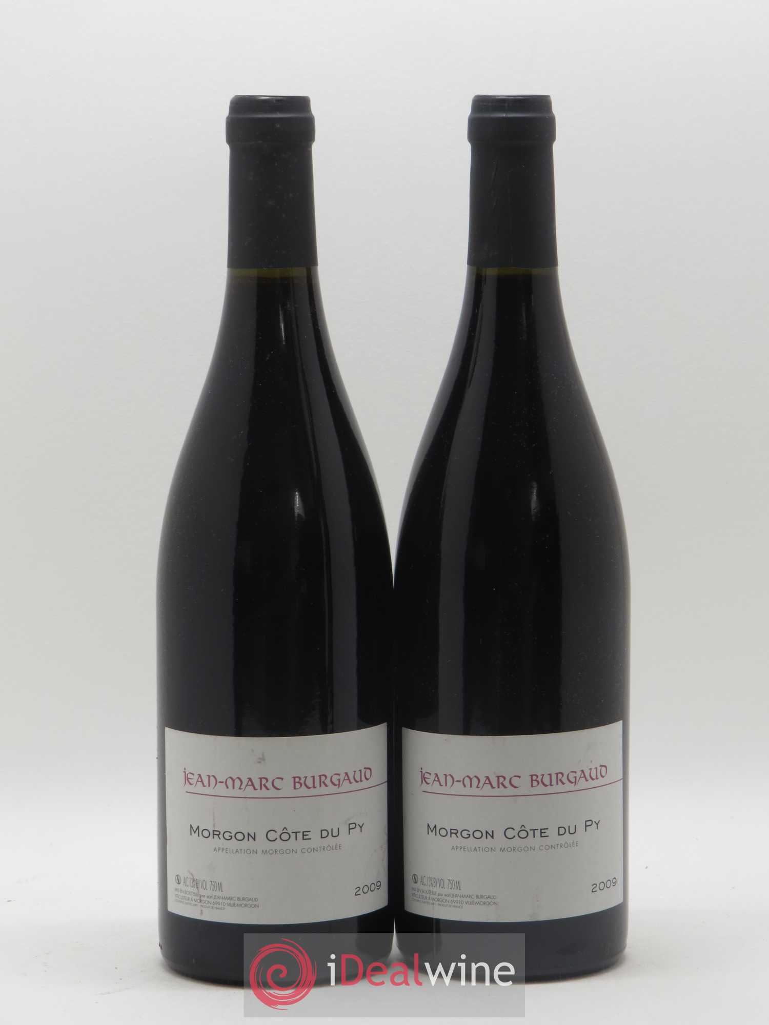 Morgon Côte du Py Jean-Marc Burgaud (Domaine) 2009 - Lot de 2 bouteilles - 0