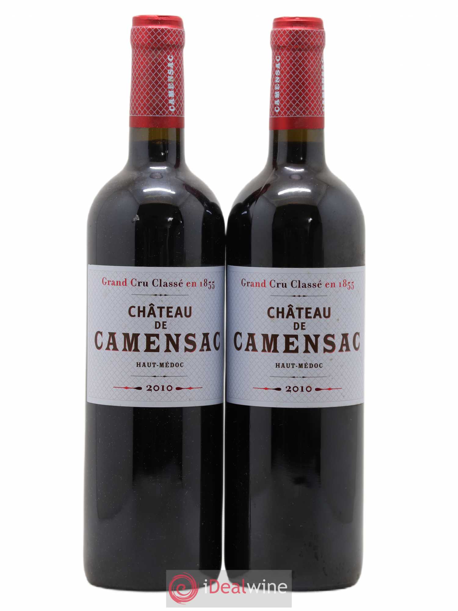 Château Camensac 5ème Grand Cru Classé 2010 - Lot de 2 bouteilles - 0