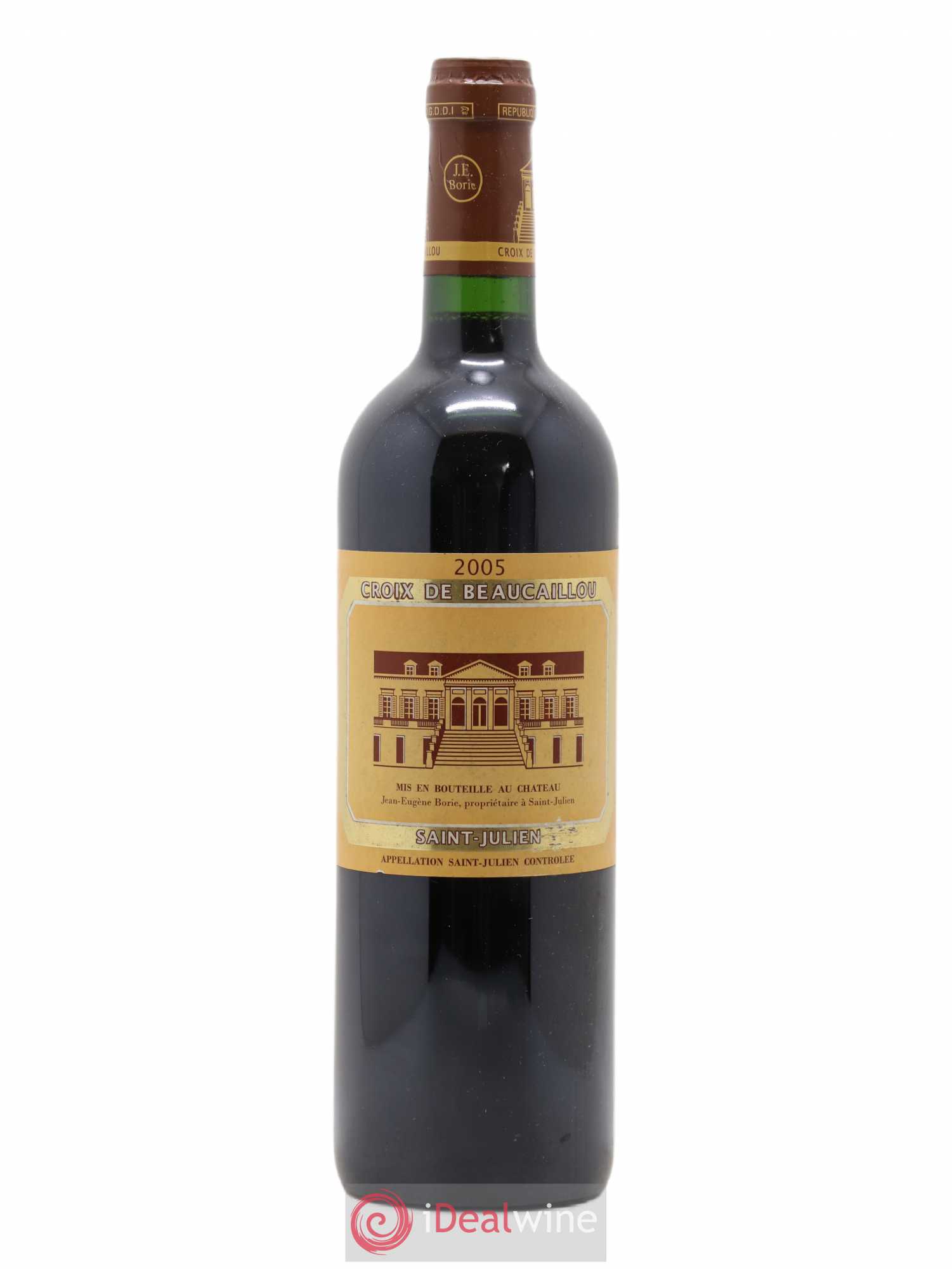 La Croix de Beaucaillou Second Vin 2005 - Lot de 1 bouteille - 0