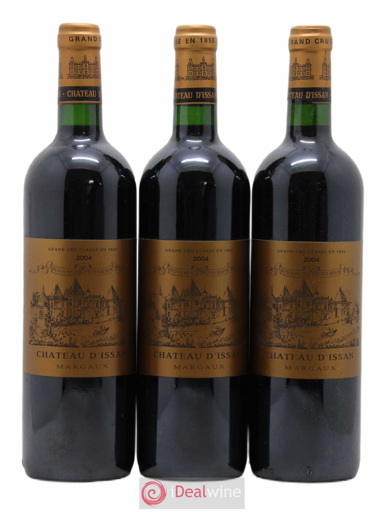 Château d'Issan 3ème Grand Cru Classé 2004 - Lot de 3 bouteilles - 0