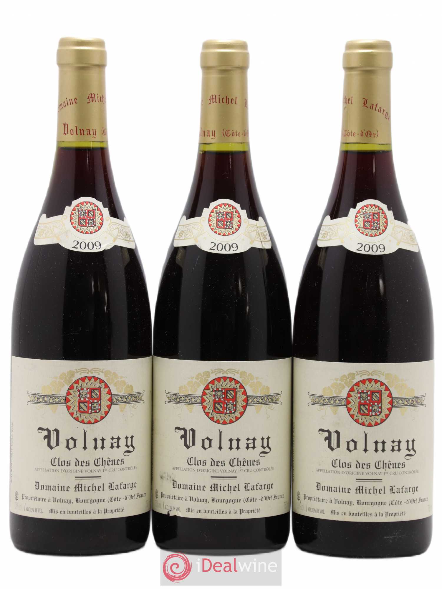 Volnay 1er Cru Clos des Chênes Lafarge (Domaine) 2009 - Lot de 3 bouteilles - 0