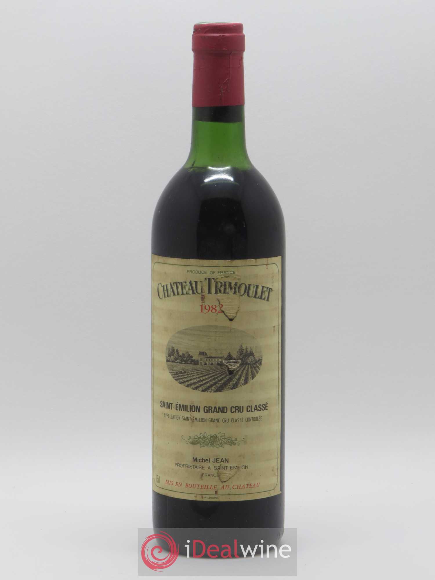 Château Trimoulet 1982 - Lot de 1 bouteille - 0