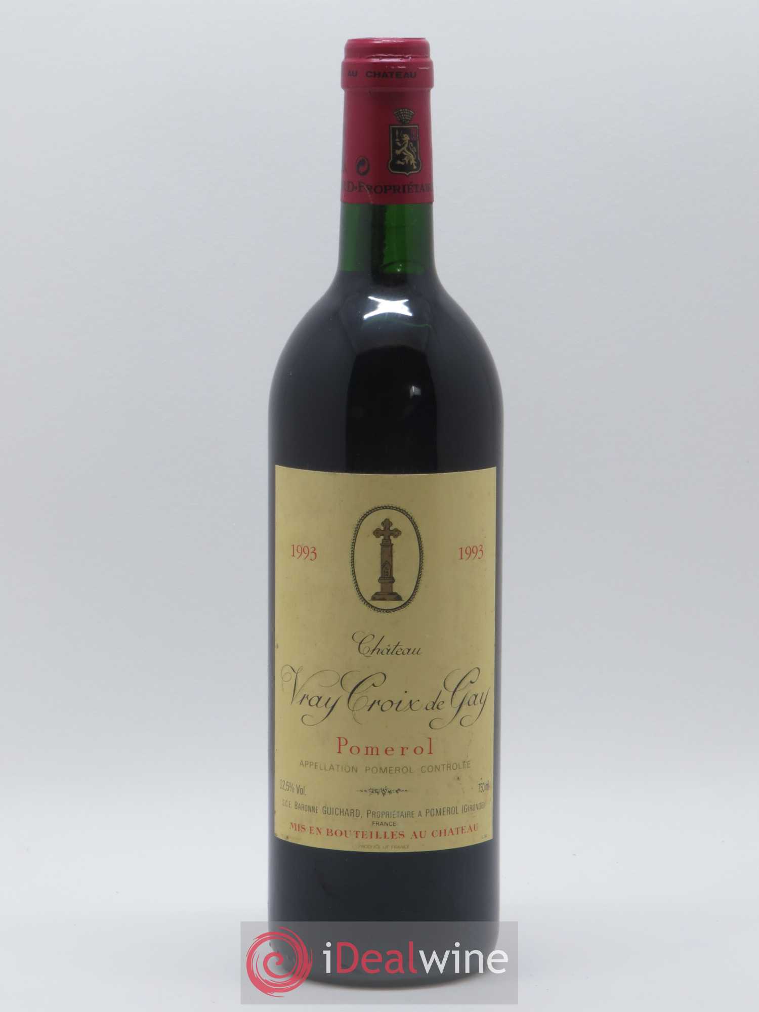 Château Vray Croix de Gay (senza prezzo di riserva) (senza prezzo di riserva) 1993 - Lotto di 1 bottiglia - 0