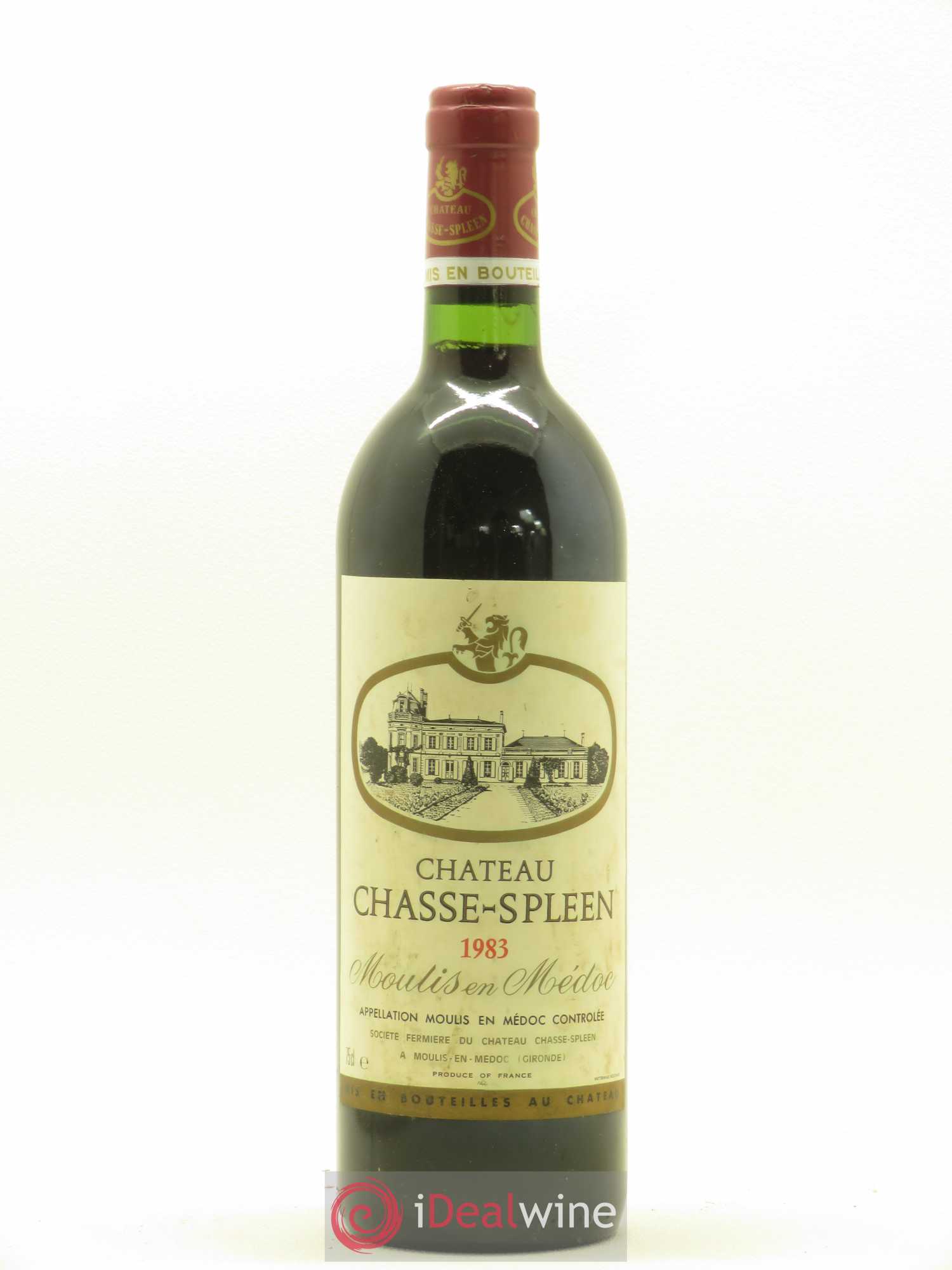 Château Chasse Spleen 1983 - Lot de 1 bouteille - 0