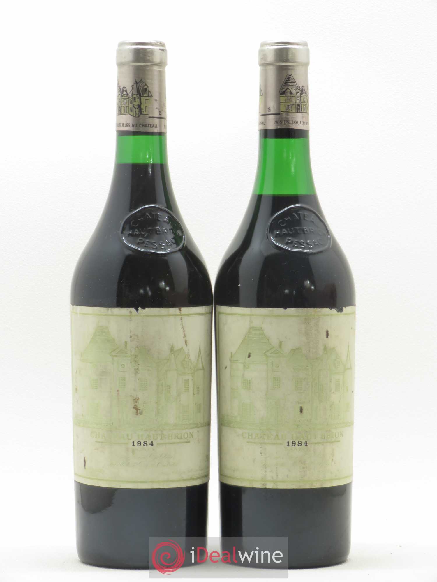 Château Haut Brion 1er Grand Cru Classé 1984 - Lot de 2 bouteilles - 0