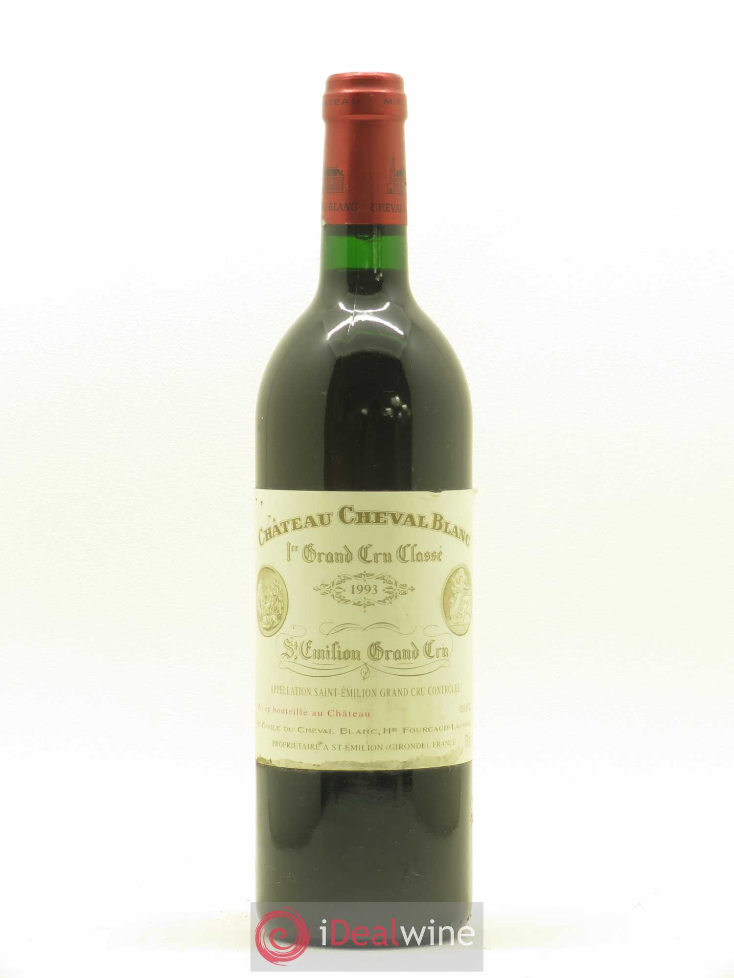 Château Cheval Blanc 1er Grand Cru Classé A 1993 - Lot de 1 bouteille - 0