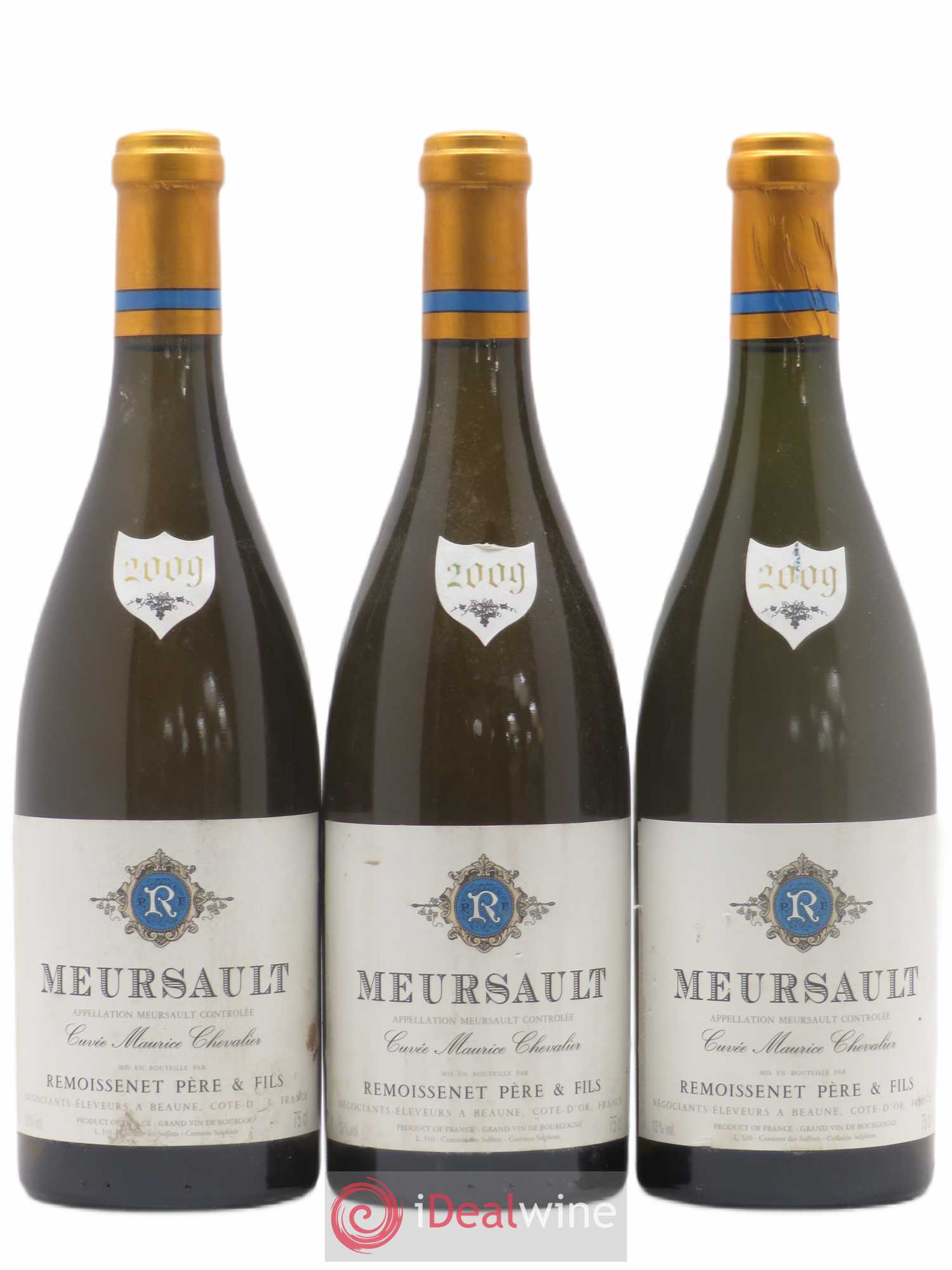 Meursault Cuvée Maurice Chevalier Maison Remoissenet 2009 - Posten von 3 Flaschen - 0