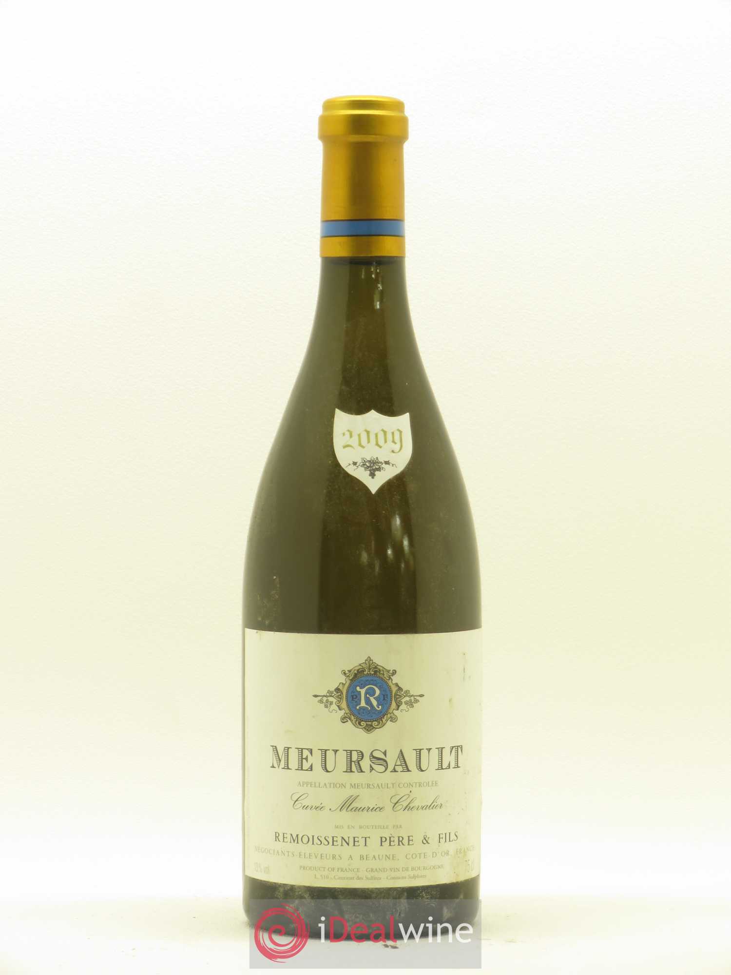 Meursault Cuvée Maurice Chevalier Maison Remoissenet 2009 - Posten von 1 Flasche - 0
