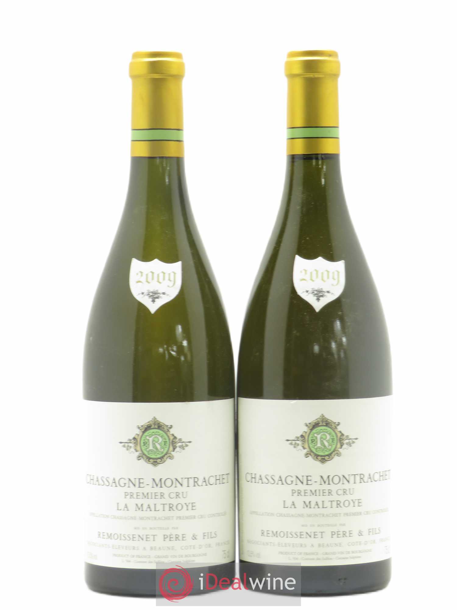 Chassagne-Montrachet 1er Cru La Maltroye Maison Remoissenet 2009 - Posten von 2 Flaschen - 0