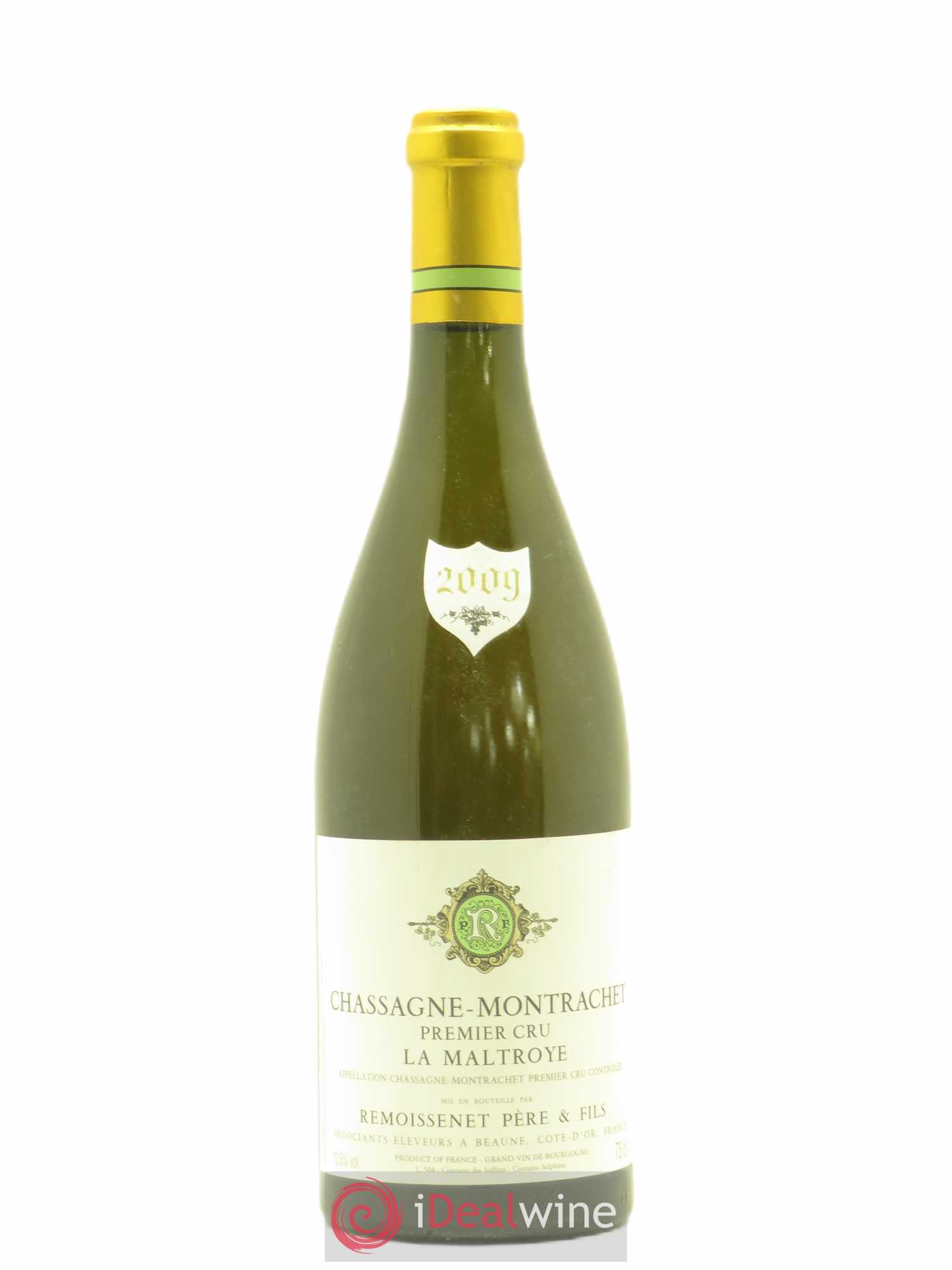 Chassagne-Montrachet 1er Cru La Maltroye Maison Remoissenet 2009 - Lotto di 1 bottiglia - 0