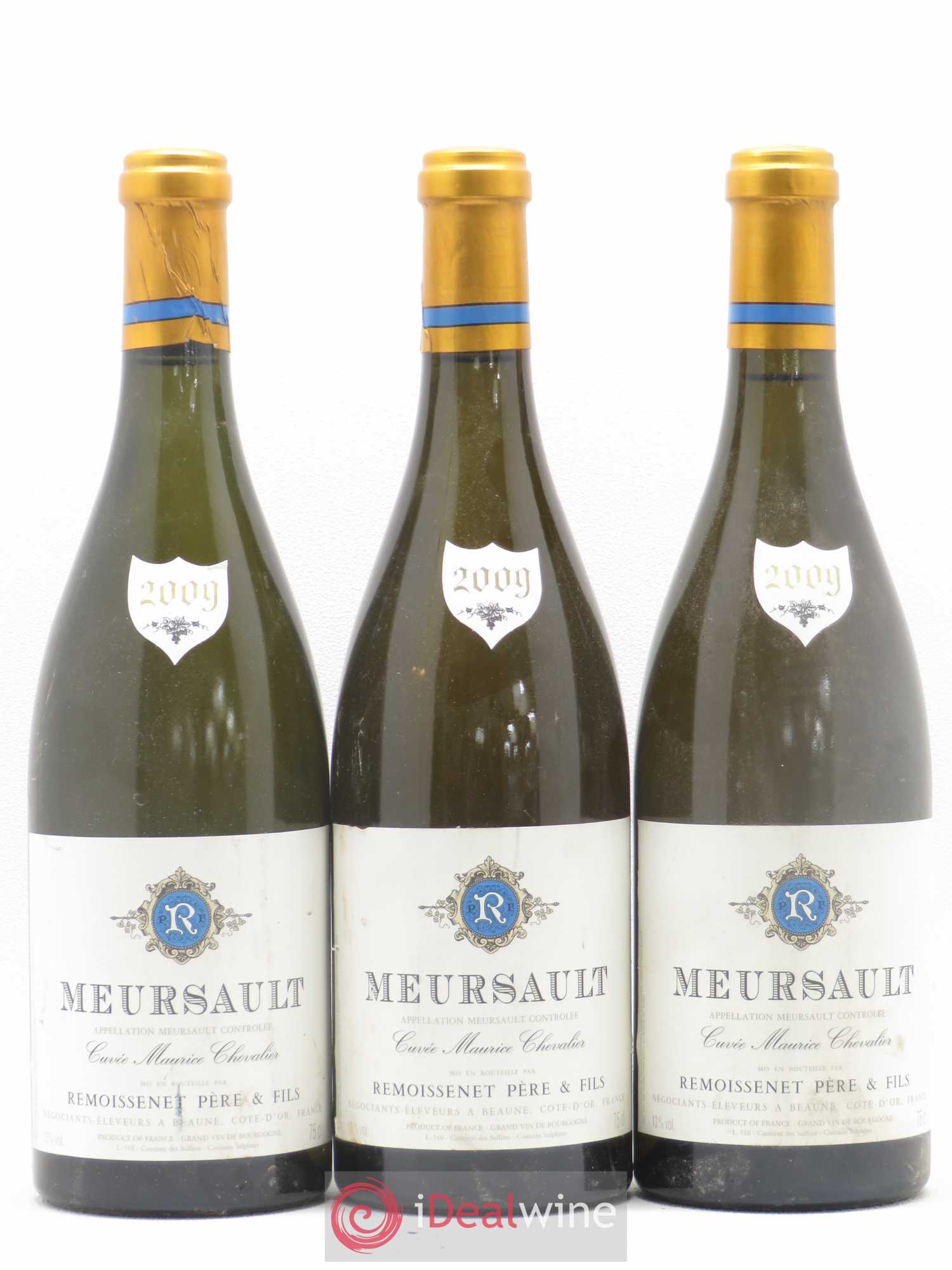 Meursault Cuvée Maurice Chevalier Maison Remoissenet 2009 - Posten von 6 Flaschen - 1