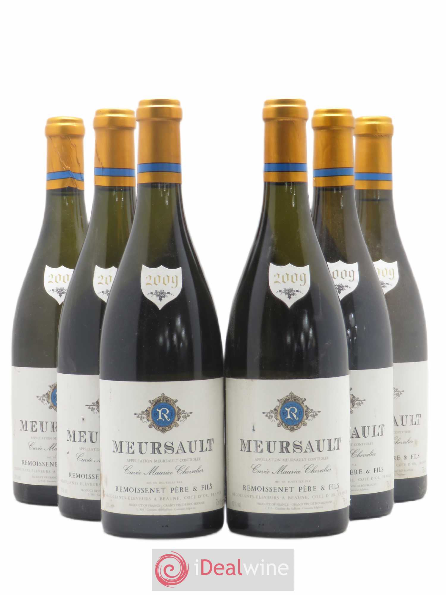 Meursault Cuvée Maurice Chevalier Maison Remoissenet 2009 - Posten von 6 Flaschen - 0