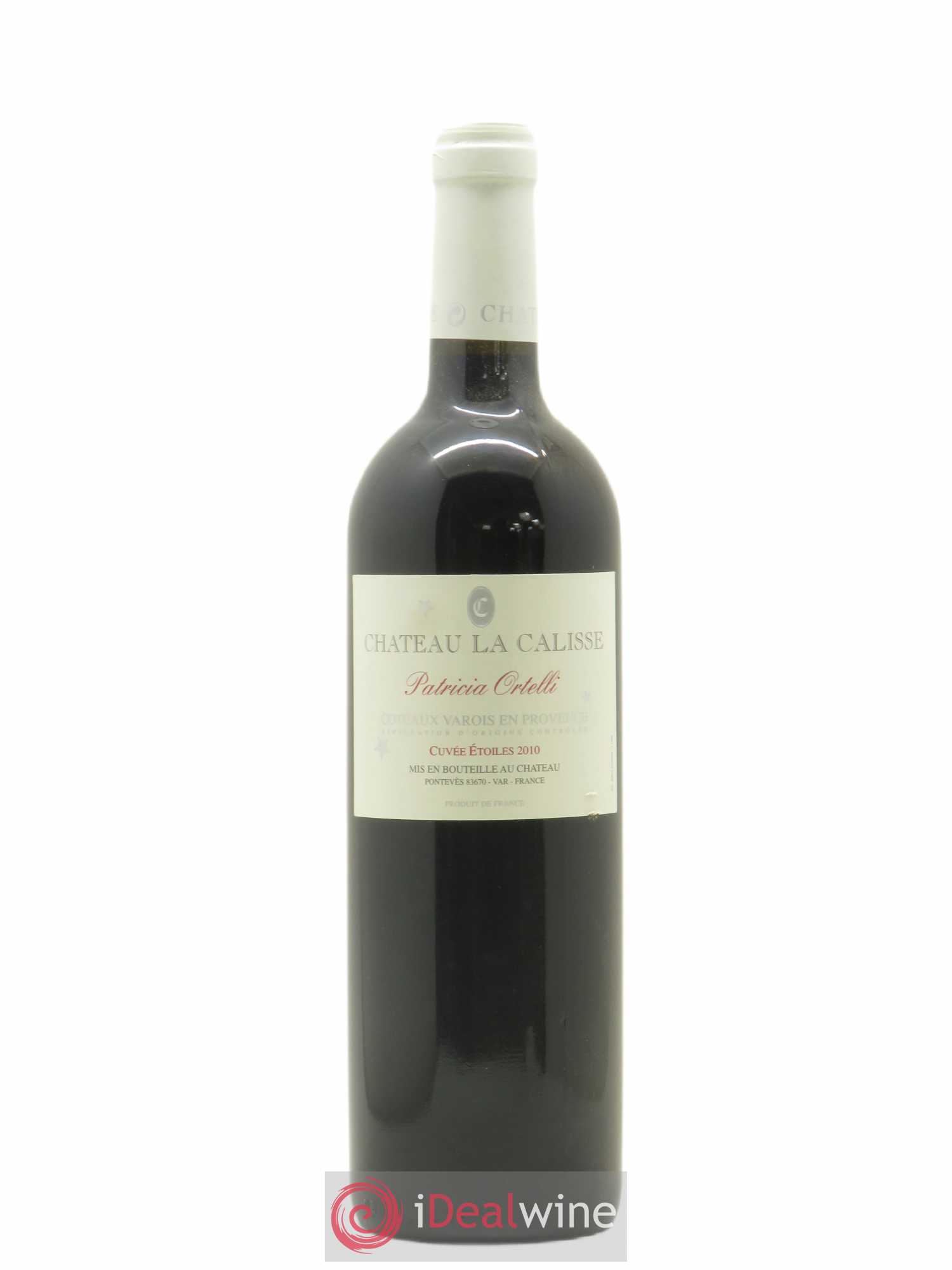 Coteaux Varois en Provence Château La Calisse Cuvée Etoiles Patricia Ortelli 2010 - Posten von 1 Flasche - 0