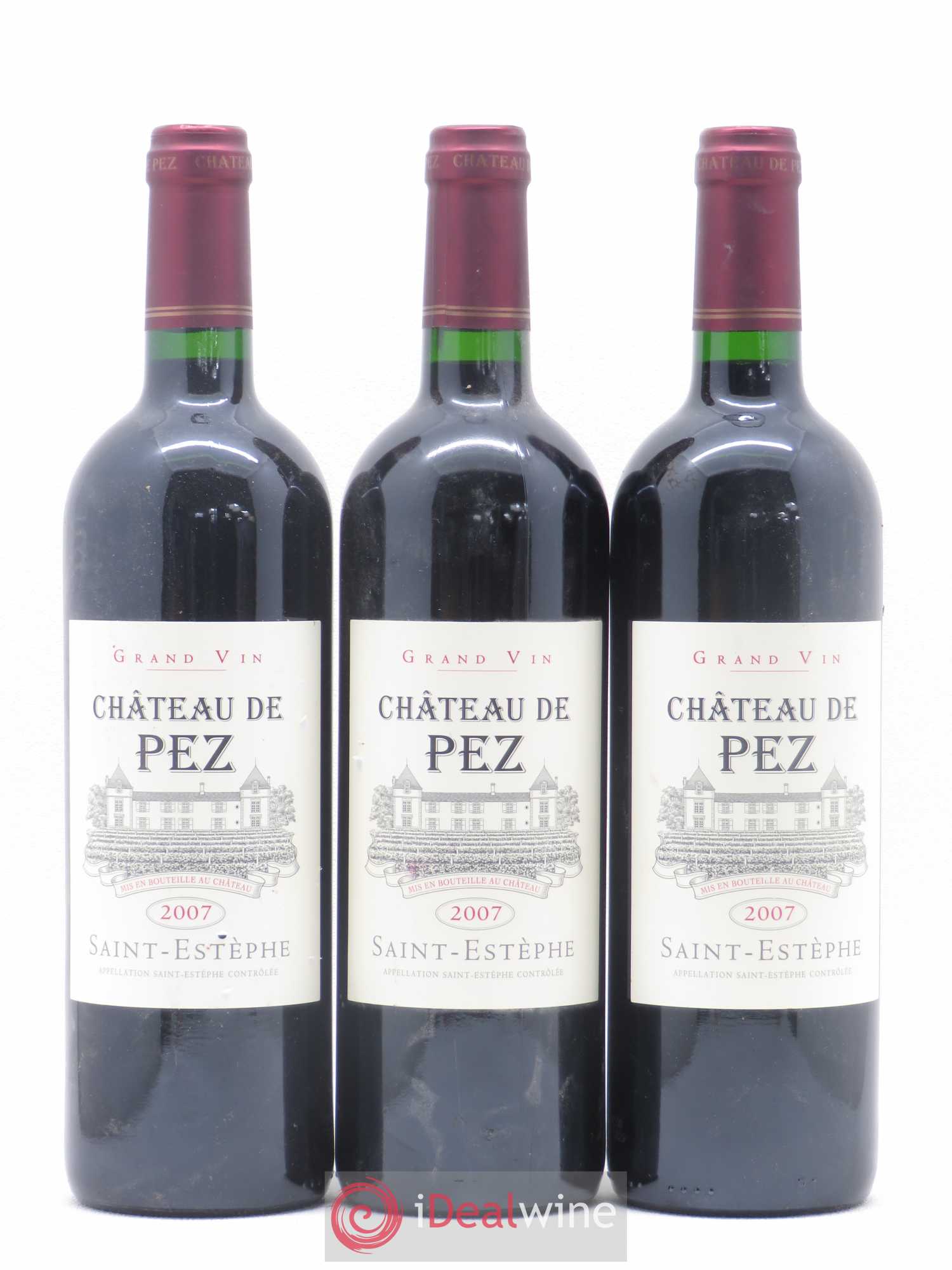 Château de Pez 2007 - Lot de 6 bouteilles - 1