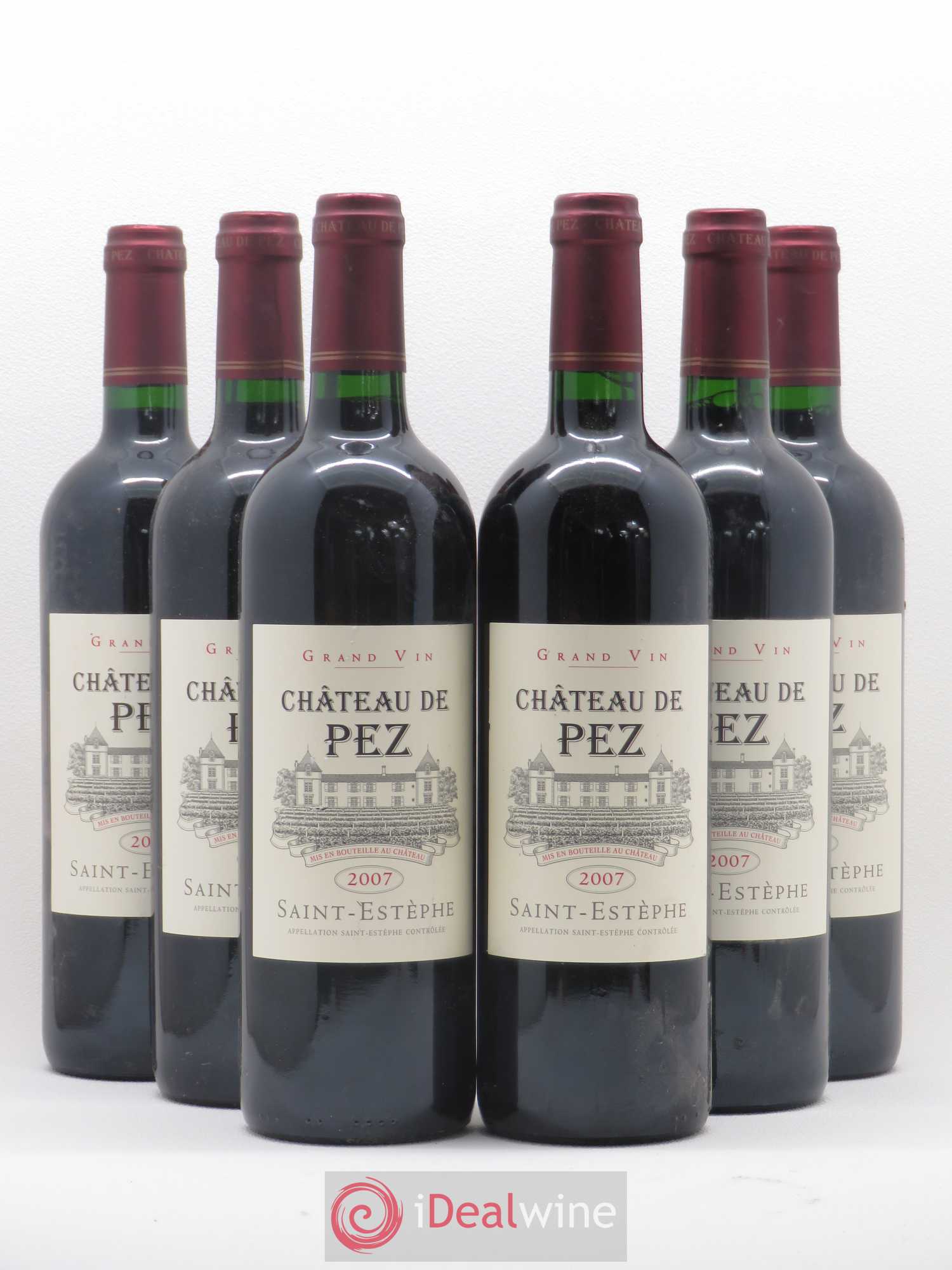 Château de Pez 2007 - Lot de 6 bouteilles - 0