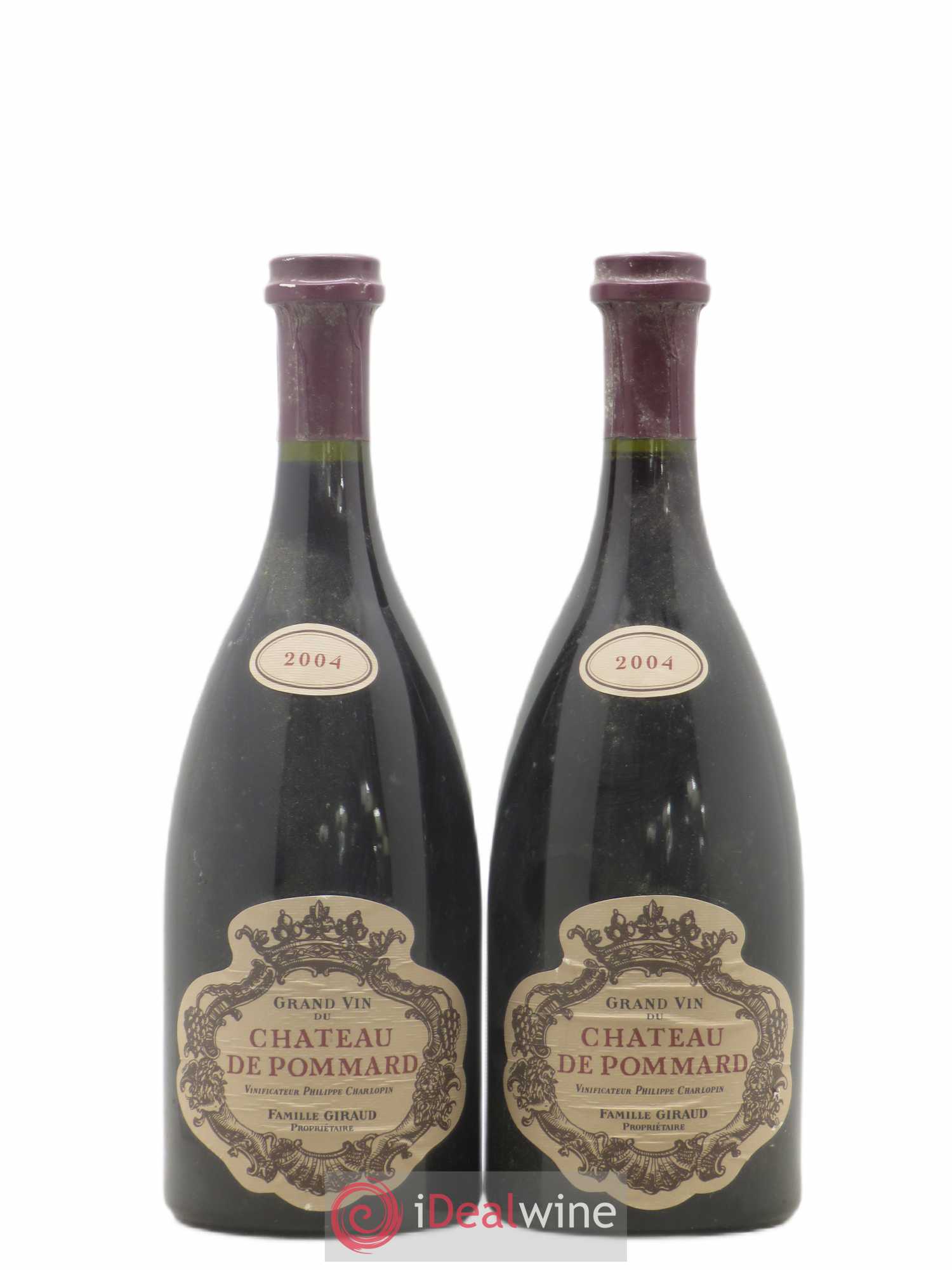 Pommard Château de Pommard 2004 - Lot de 2 bouteilles - 0