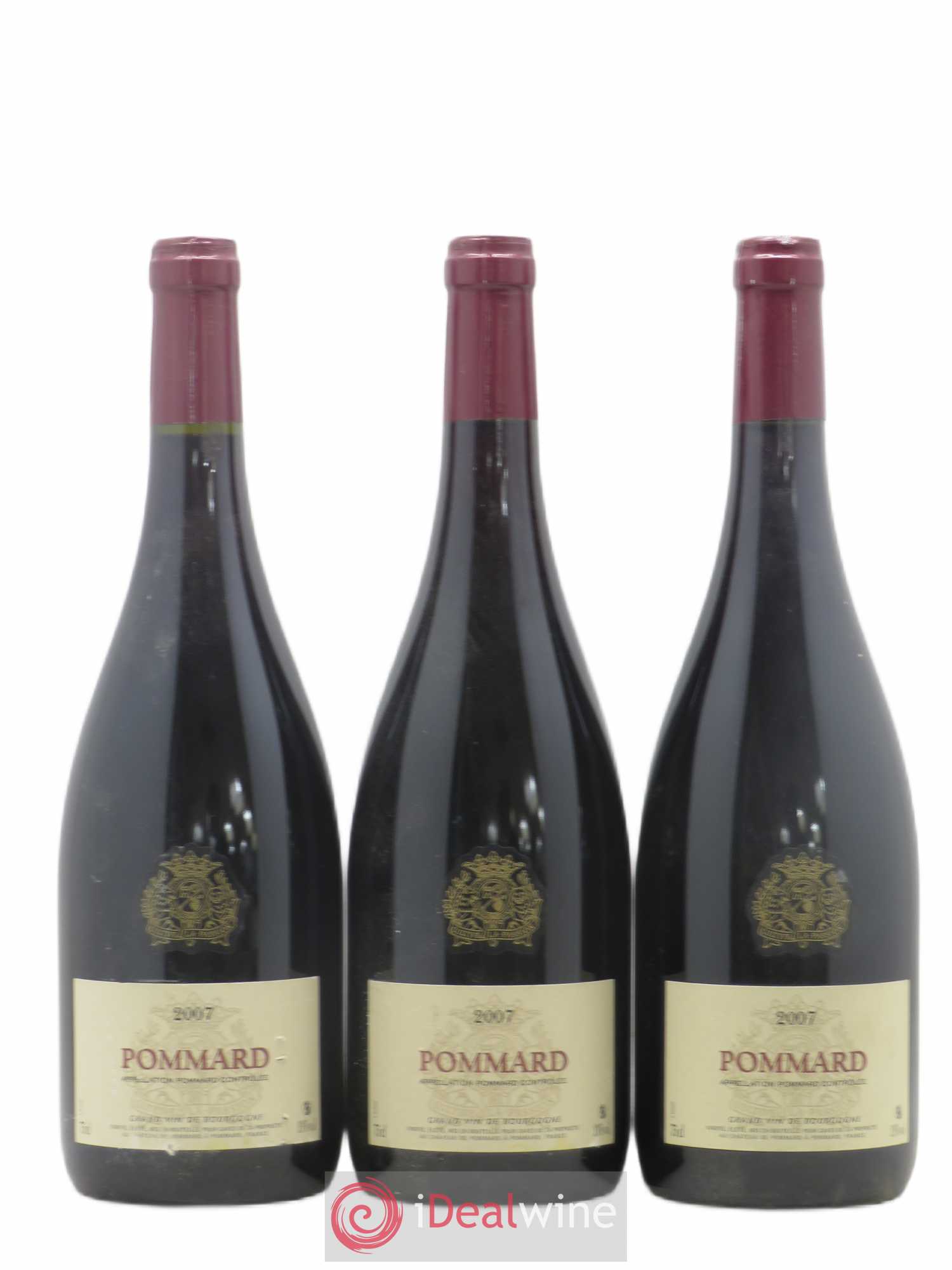 Pommard Château de Pommard Pour Cave de la propriété (sans prix de réserve) 2007 - Posten von 3 Flaschen - 0