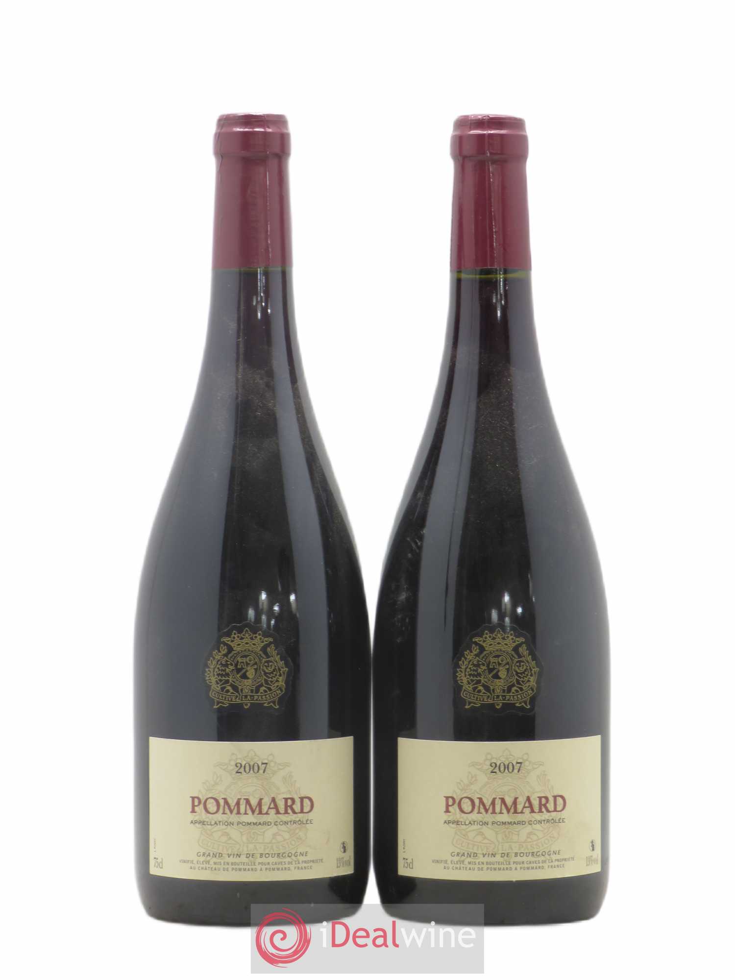 Pommard Château de Pommard Pour Cave de la propriété (sans prix de réserve) 2007 - Posten von 2 Flaschen - 0