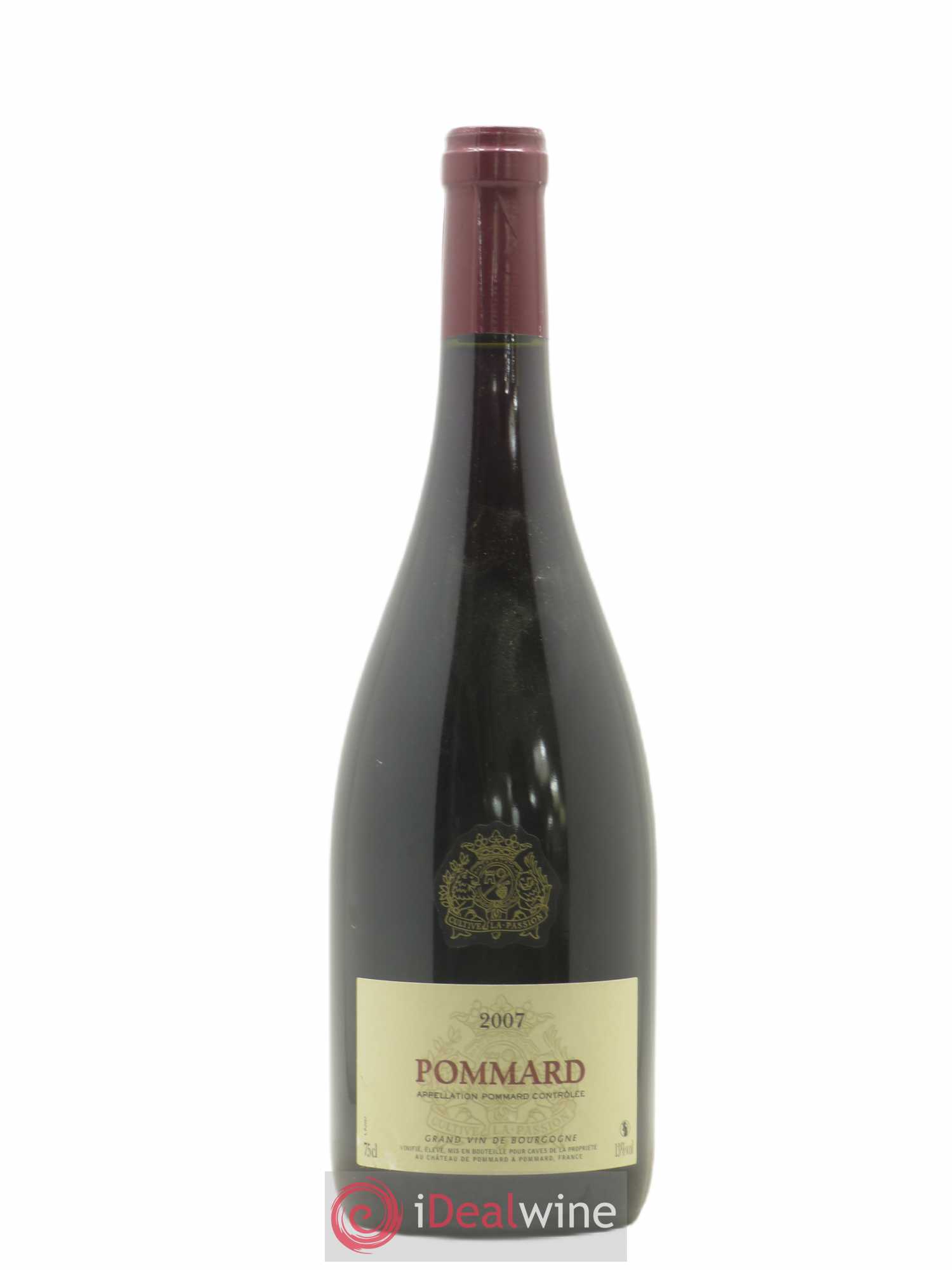 Pommard Château de Pommard Pour Cave de la propriété 2007 - Posten von 1 Flasche - 0