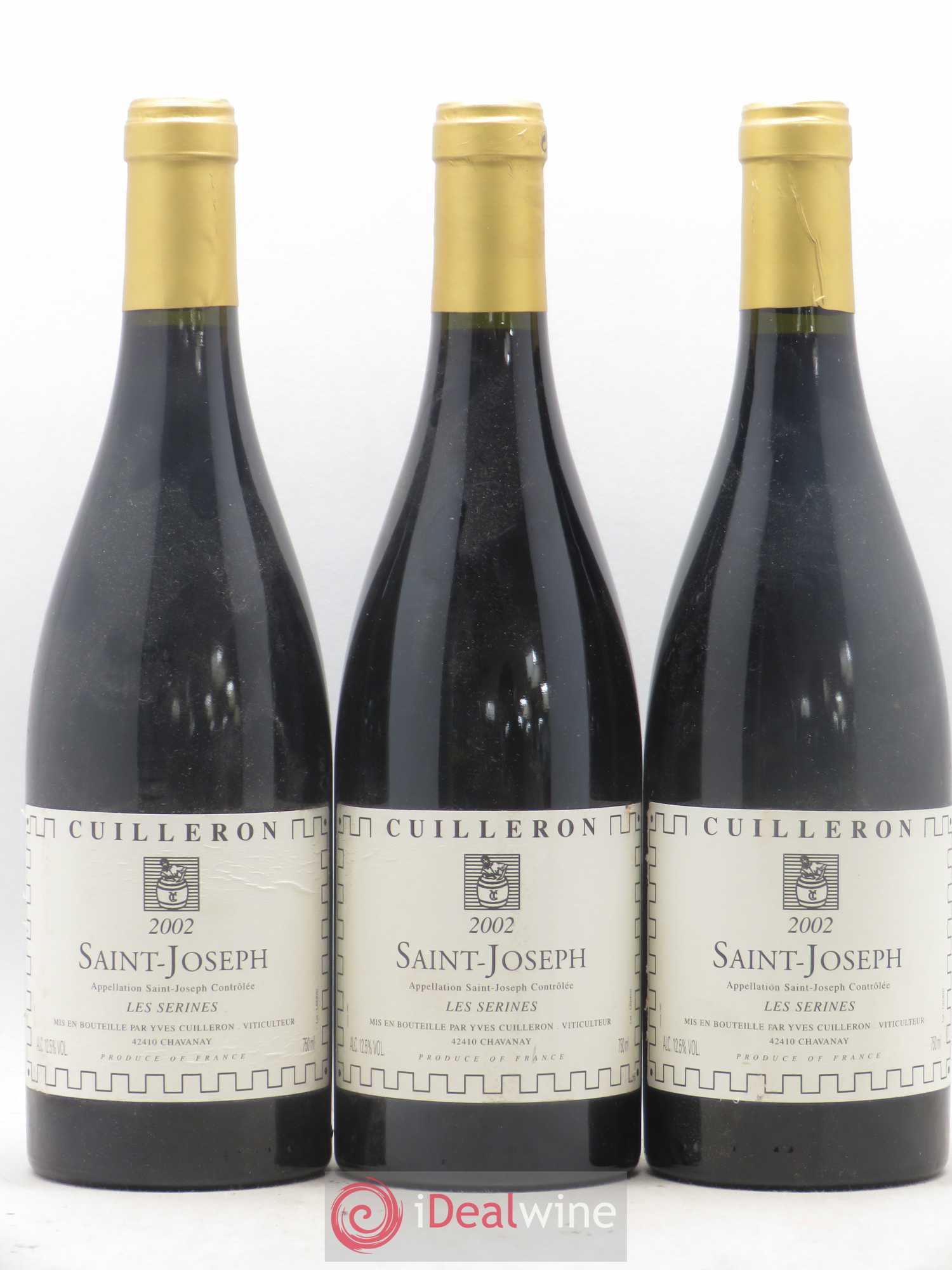 Saint-Joseph Les Serines Yves Cuilleron (Domaine) 2002 - Lot de 3 bouteilles - 0