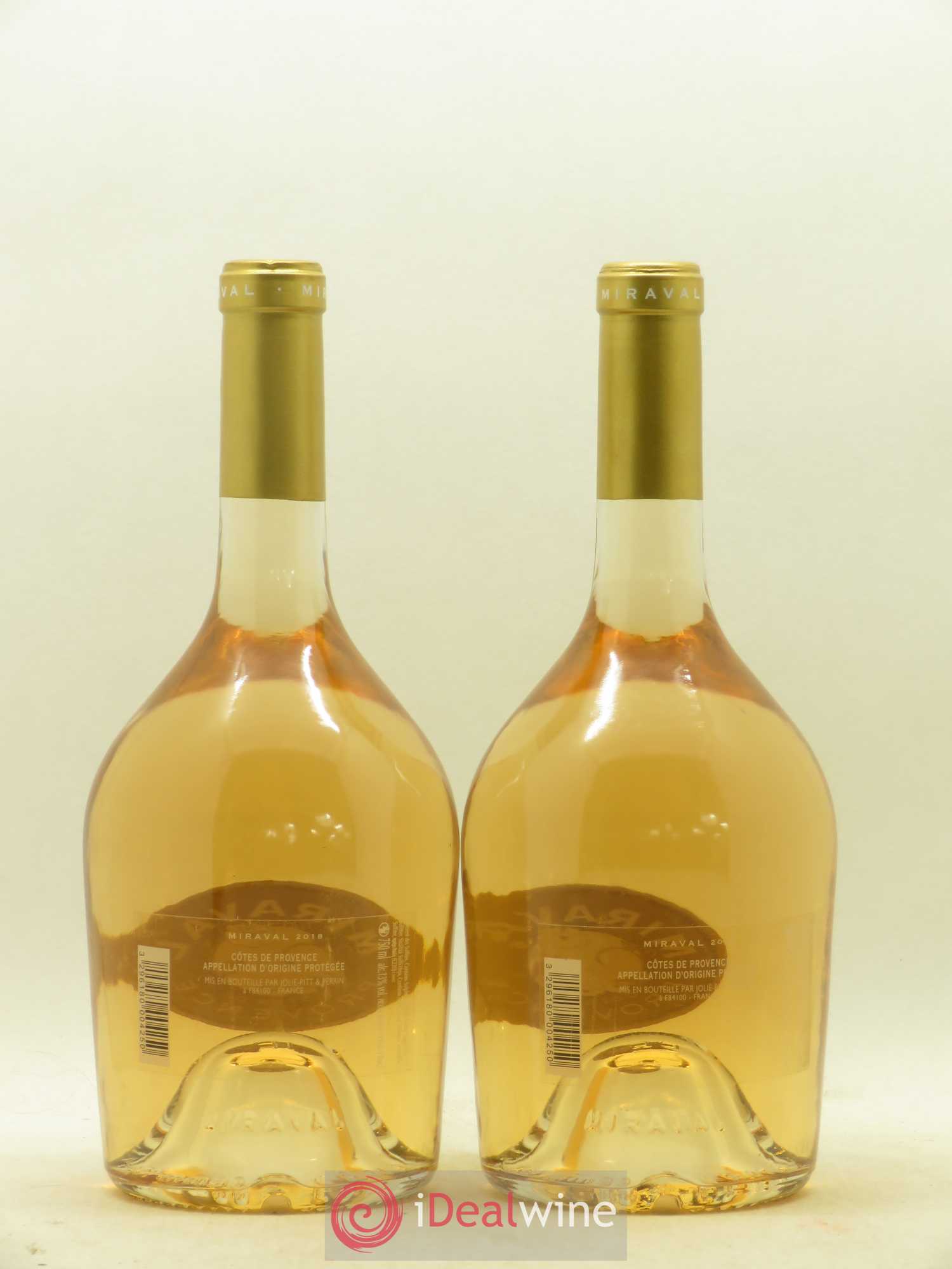 Côtes de Provence Château de Miraval 2018 - Lot de 2 bouteilles - 1
