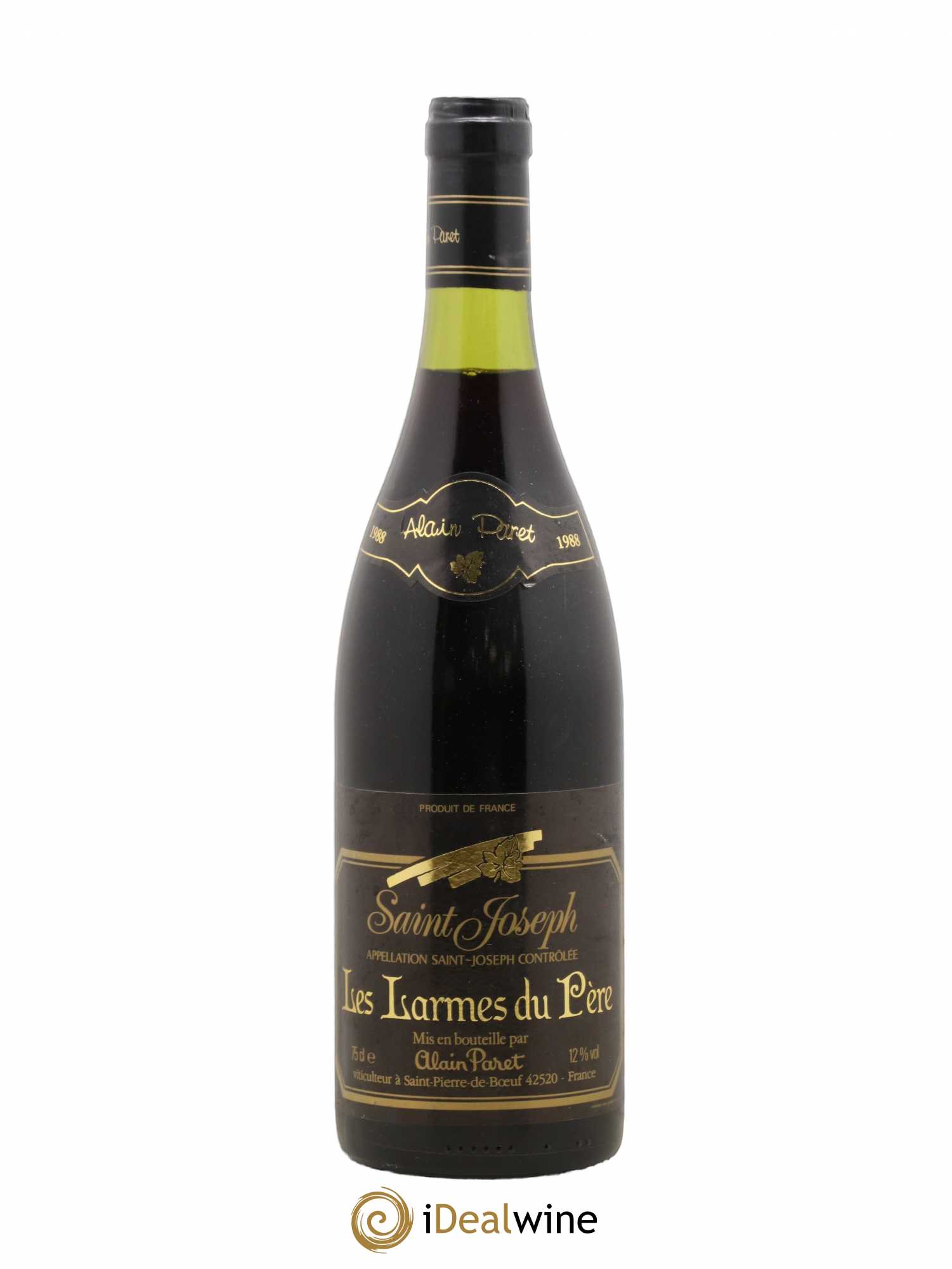 Saint-Joseph Les Larmes Du Père Alain Paret (sans prix de réserve) 1988 - Posten von 1 Flasche - 0