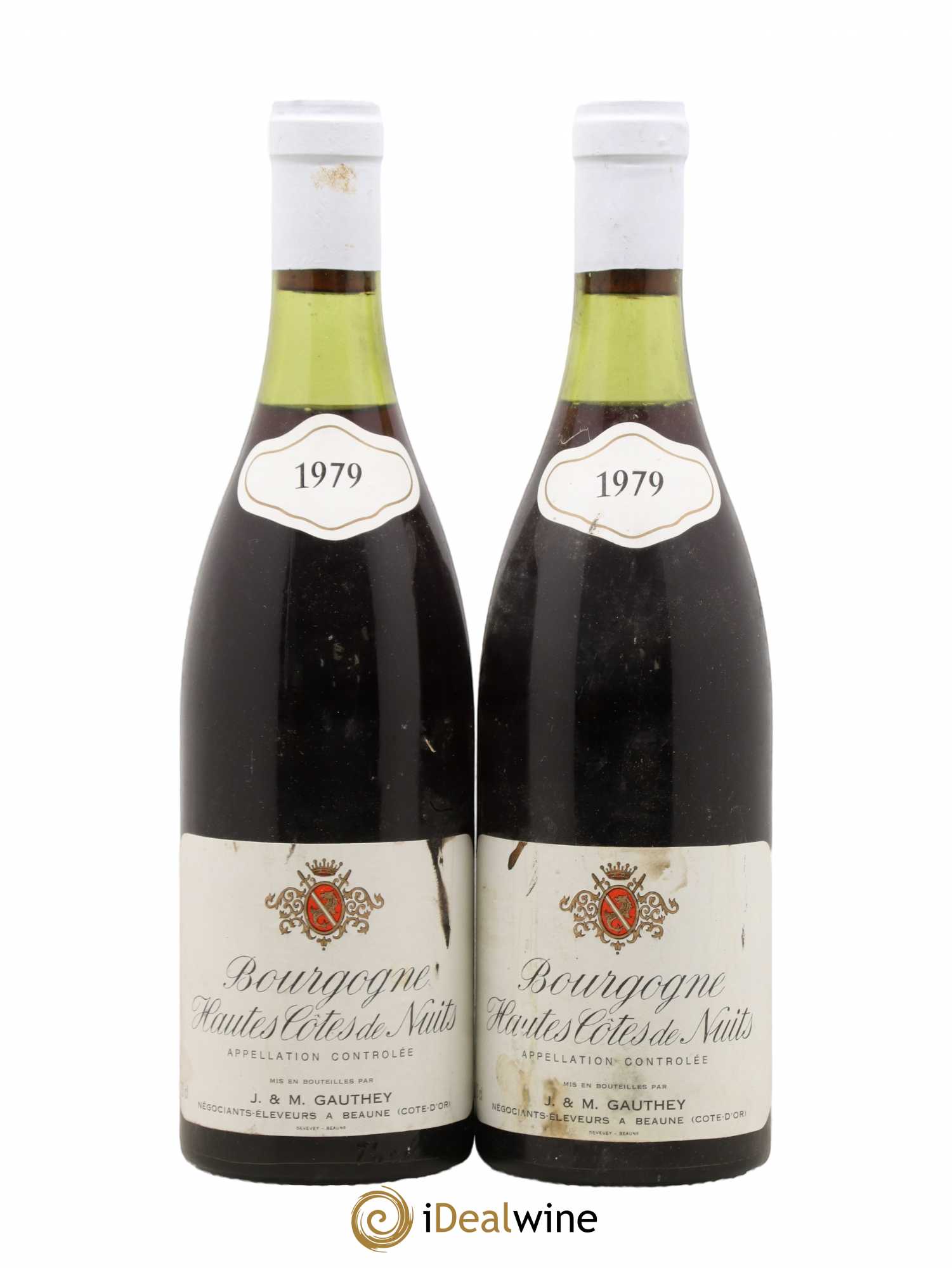 Hautes-Côtes de Nuits J-M Gauthey 1979 - Posten von 2 Flaschen - 0
