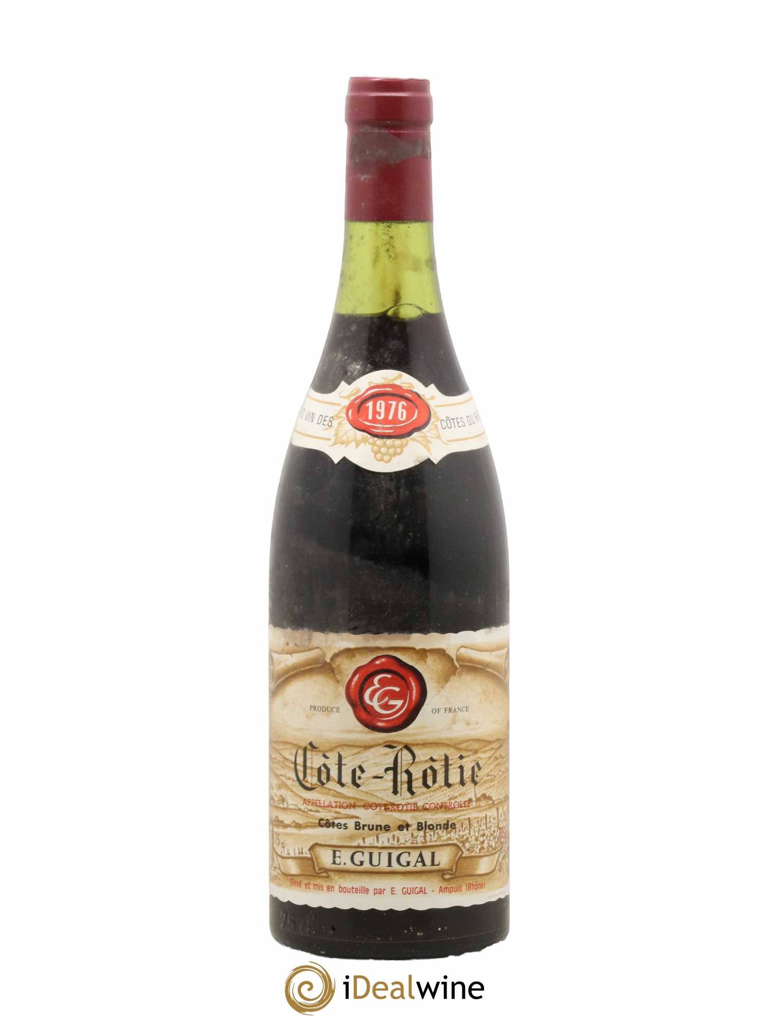 Côte-Rôtie Côtes Brune et Blonde Guigal 1976 - Lot de 1 bouteille - 0