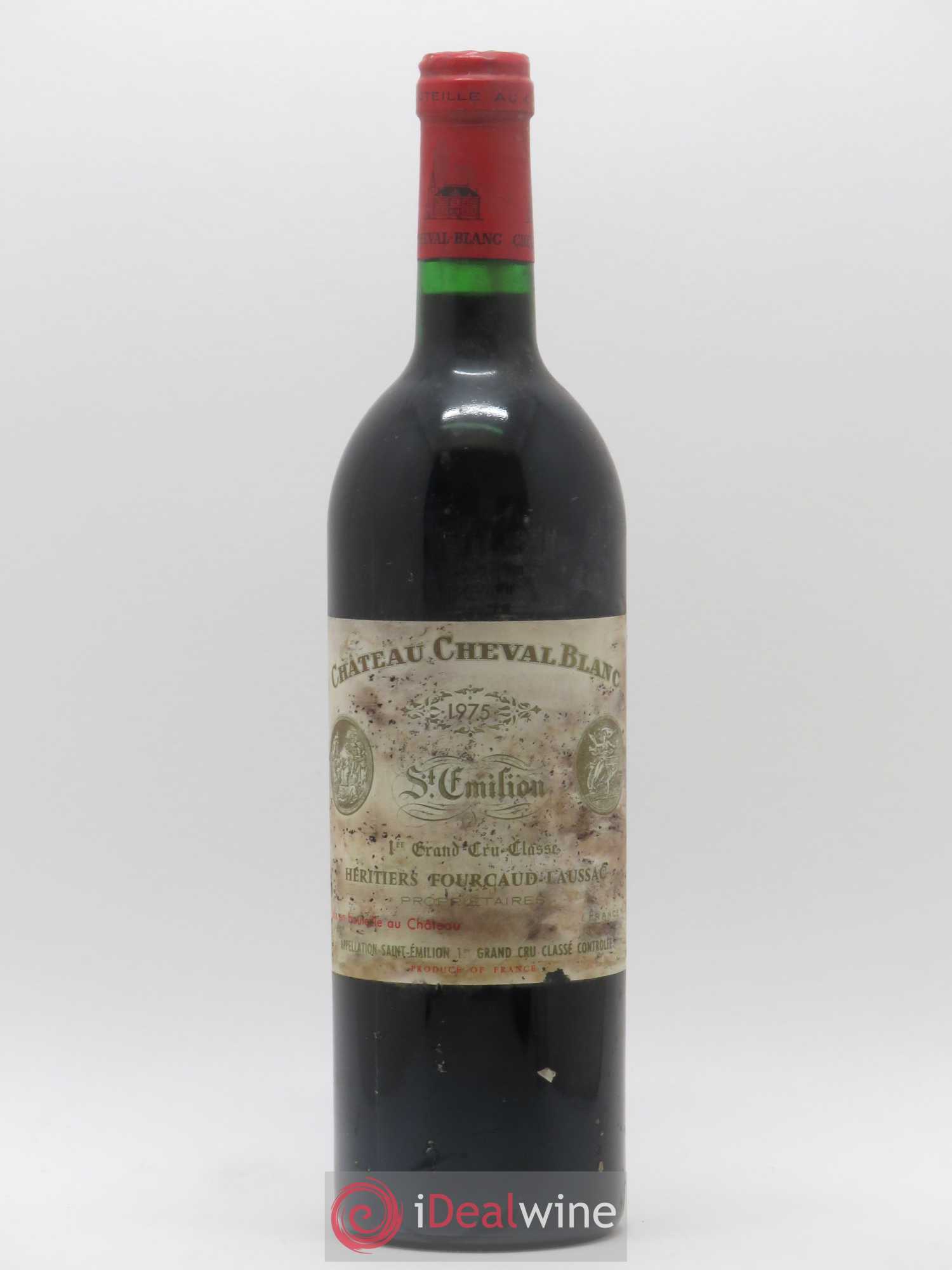 Château Cheval Blanc 1er Grand Cru Classé A 1975 - Lot de 1 bouteille - 0