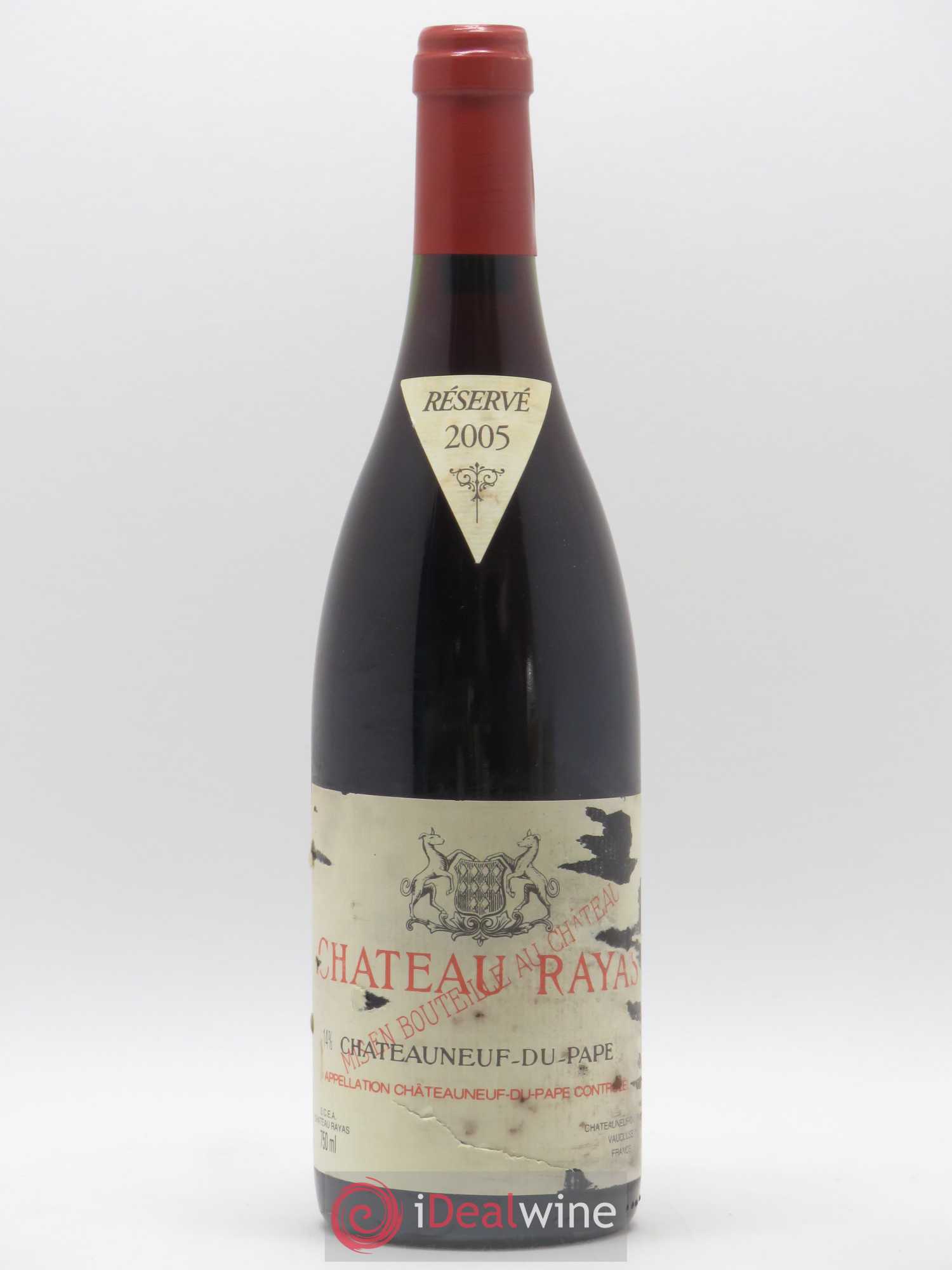 Châteauneuf-du-Pape Château Rayas Emmanuel Reynaud 2005 - Lot de 1 bouteille - 0