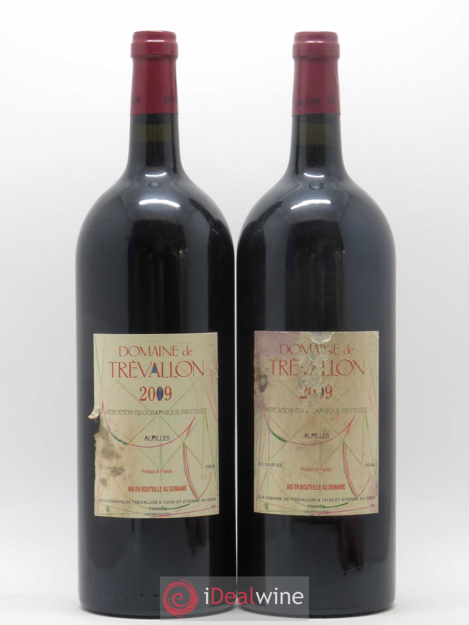 Alpilles Trévallon (Domaine de) Eloi Dürrbach 2009 - Lot de 2 magnums - 0